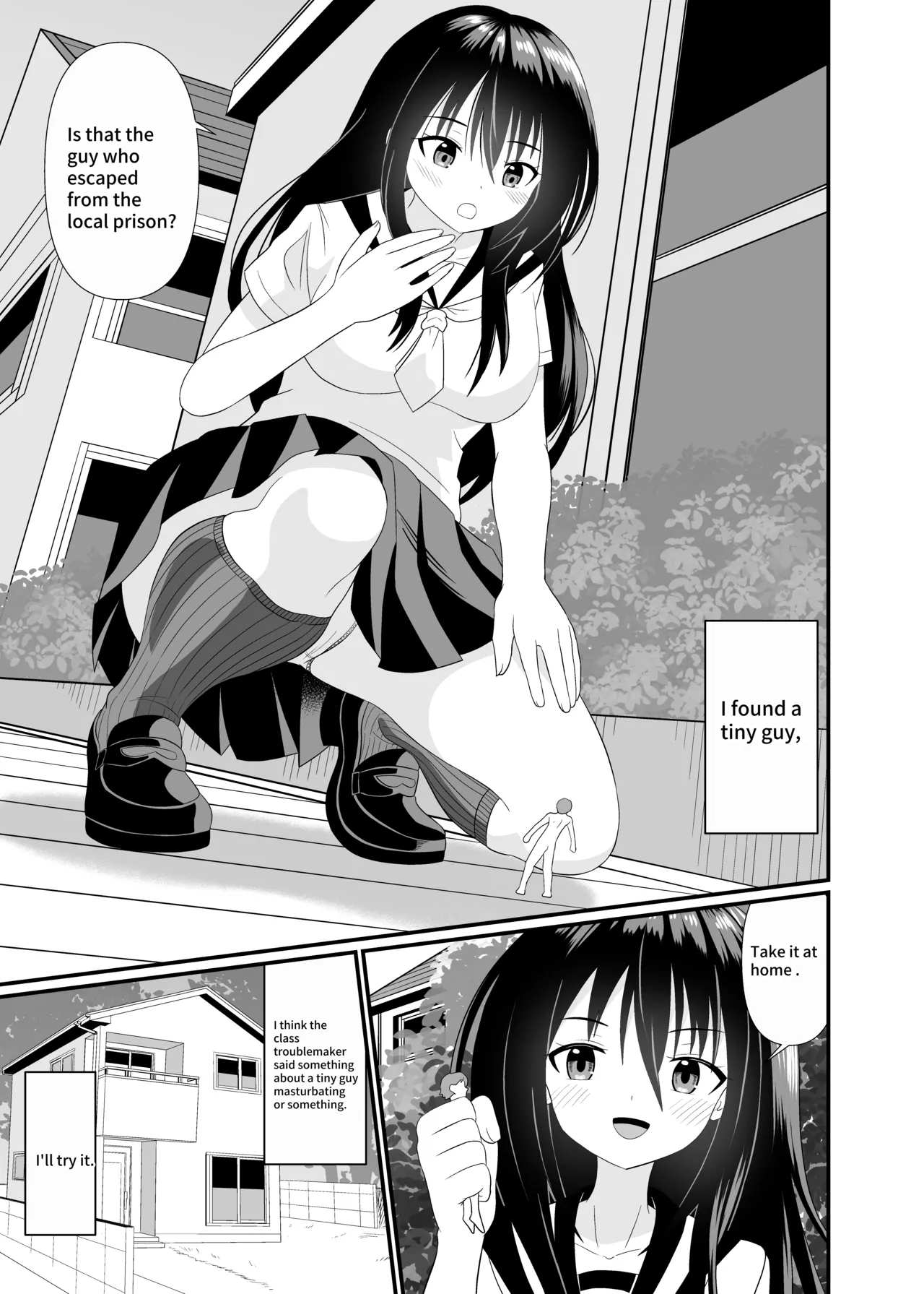 [Shivharu] Tiny Man Dildo [English] 画像番号 2