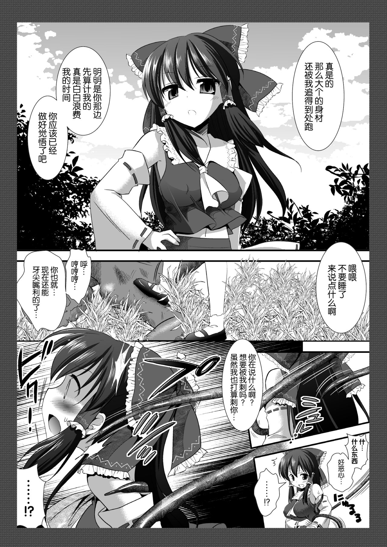 (C79) [Nagiyamasugi (Nagiyama)] Touhou Ryoujoku 8 (Touhou Project) [Chinese] 3eme image
