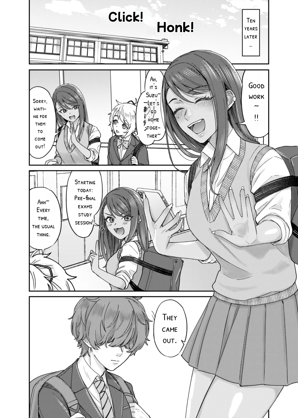 [Deppatsu Shinkoo (Negita Shio)] Kuro Gyaru Osananajimi to Himitsu no Benkyou Shichau Hanashi 图片编号 3