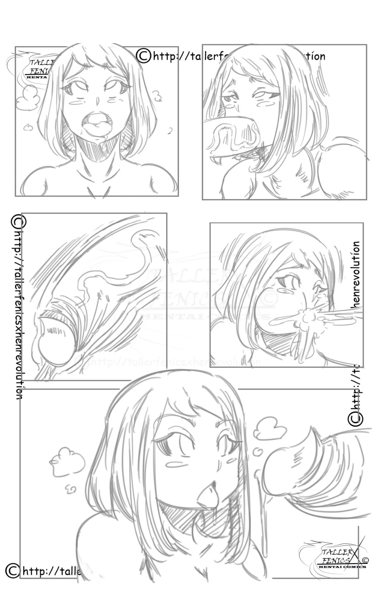[Gofenix/Dragonicxs] Uraraka Horny Day 图片编号 8