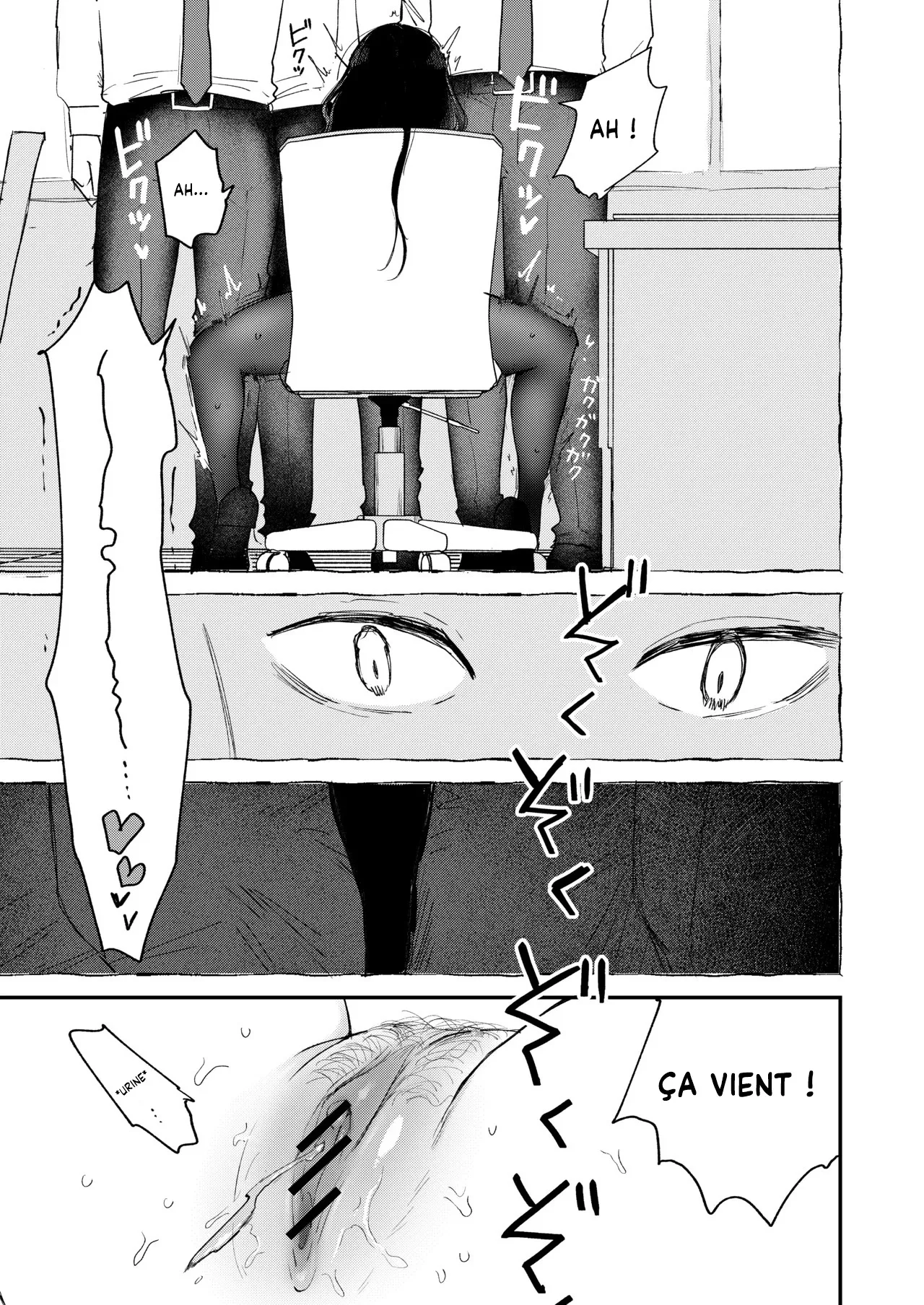 [Hiramaru Shobou (Hiramaru Akira)] Majime de Uchiki na Uchida-san no Onanie o Mada Daremo Miteinai | Personne n'a encore vu Uchida, si sérieuse et timide, se masturber au bureau [French] [Lopxi] image number 23