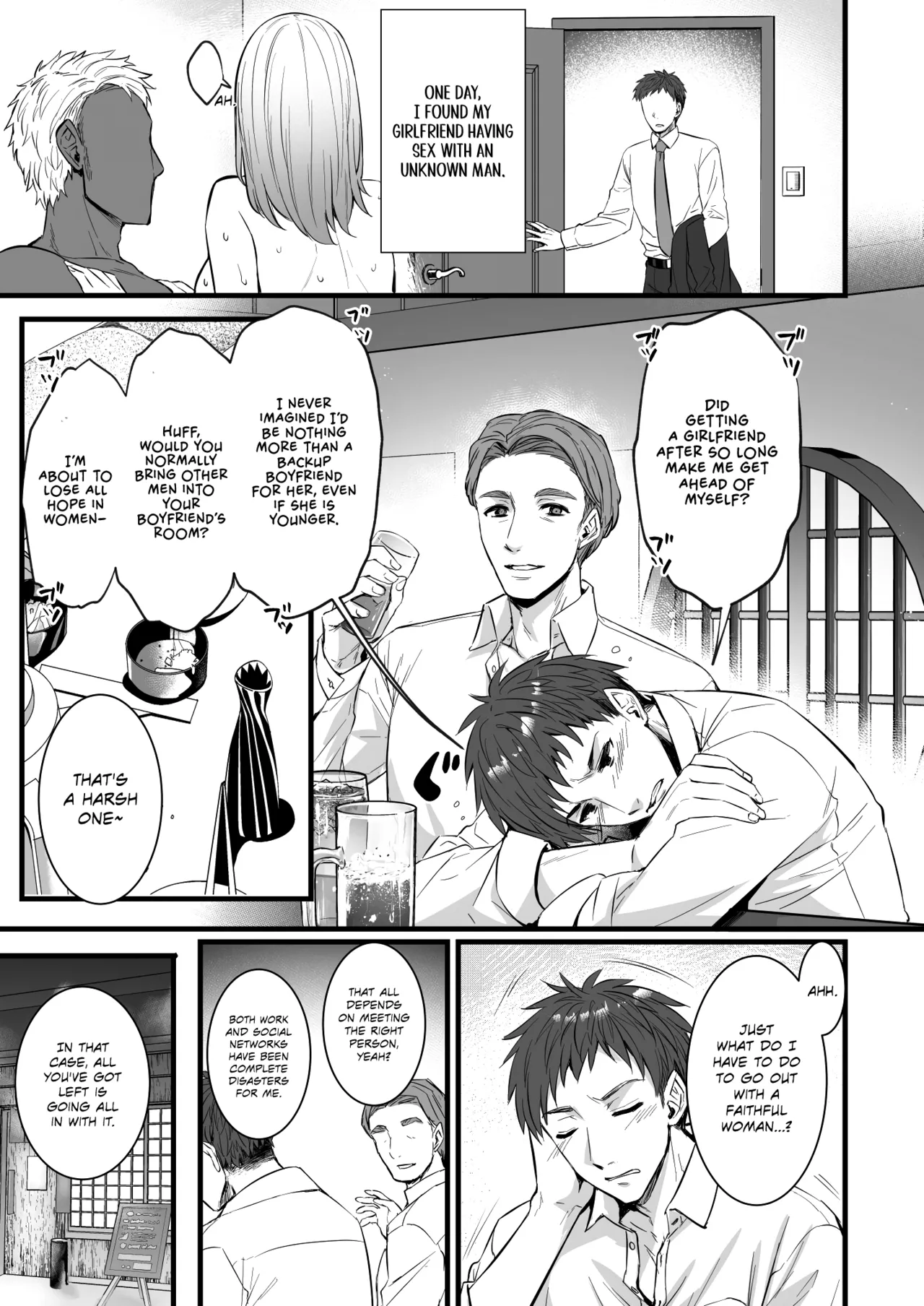 [Himeya (Abe Inori)] Chinpo no Dekai Ore ga MatchApp de Aishou Saikou na Dosukebe Onna to Deattara | When My Huge-Dicked Self Used a Dating App and Met a Super-Perverted Woman with Whom I Have the Best Compatibility [English] [Omega Scans] 画像番号 3