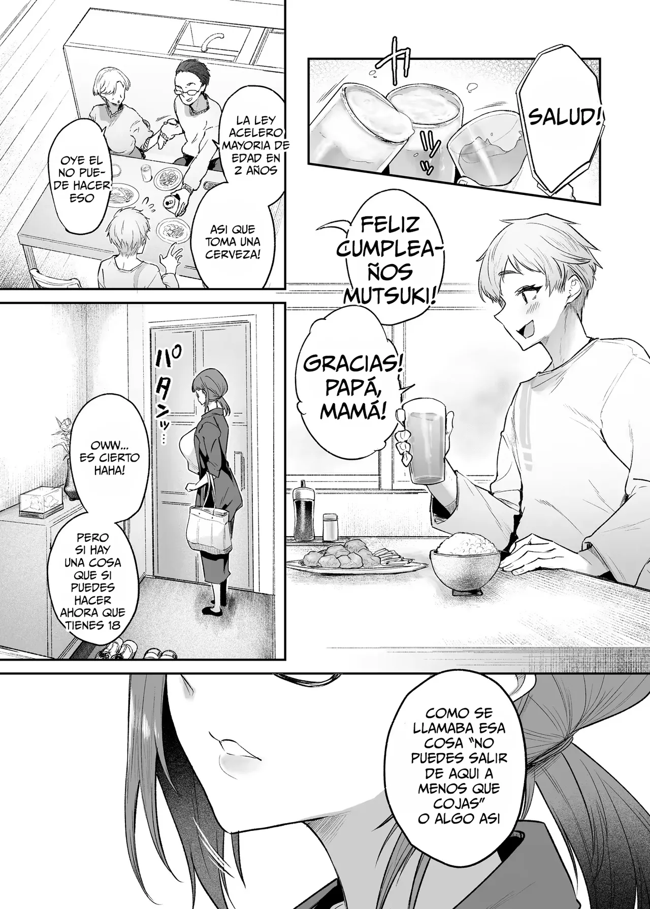 [Mata Ashita. (Oohira Sunset)] Vacances wa Sex Shinaito Derarenai Heya de｜Vacaciones en un Cuarto del cual no Puedes Salir Hasta Tener Sexo [Spanish] [Me Banearon x P3NDEJ0] [Digital] 画像番号 5