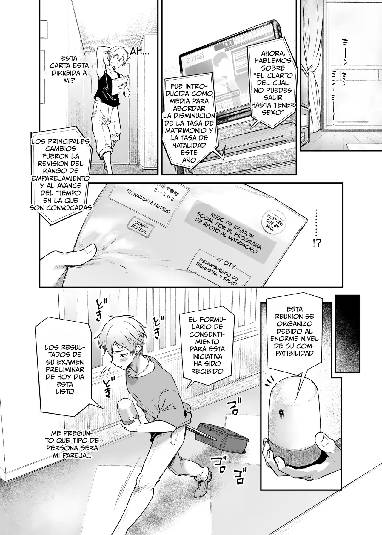 [Mata Ashita. (Oohira Sunset)] Vacances wa Sex Shinaito Derarenai Heya de｜Vacaciones en un Cuarto del cual no Puedes Salir Hasta Tener Sexo [Spanish] [Me Banearon x P3NDEJ0] [Digital] 画像番号 8