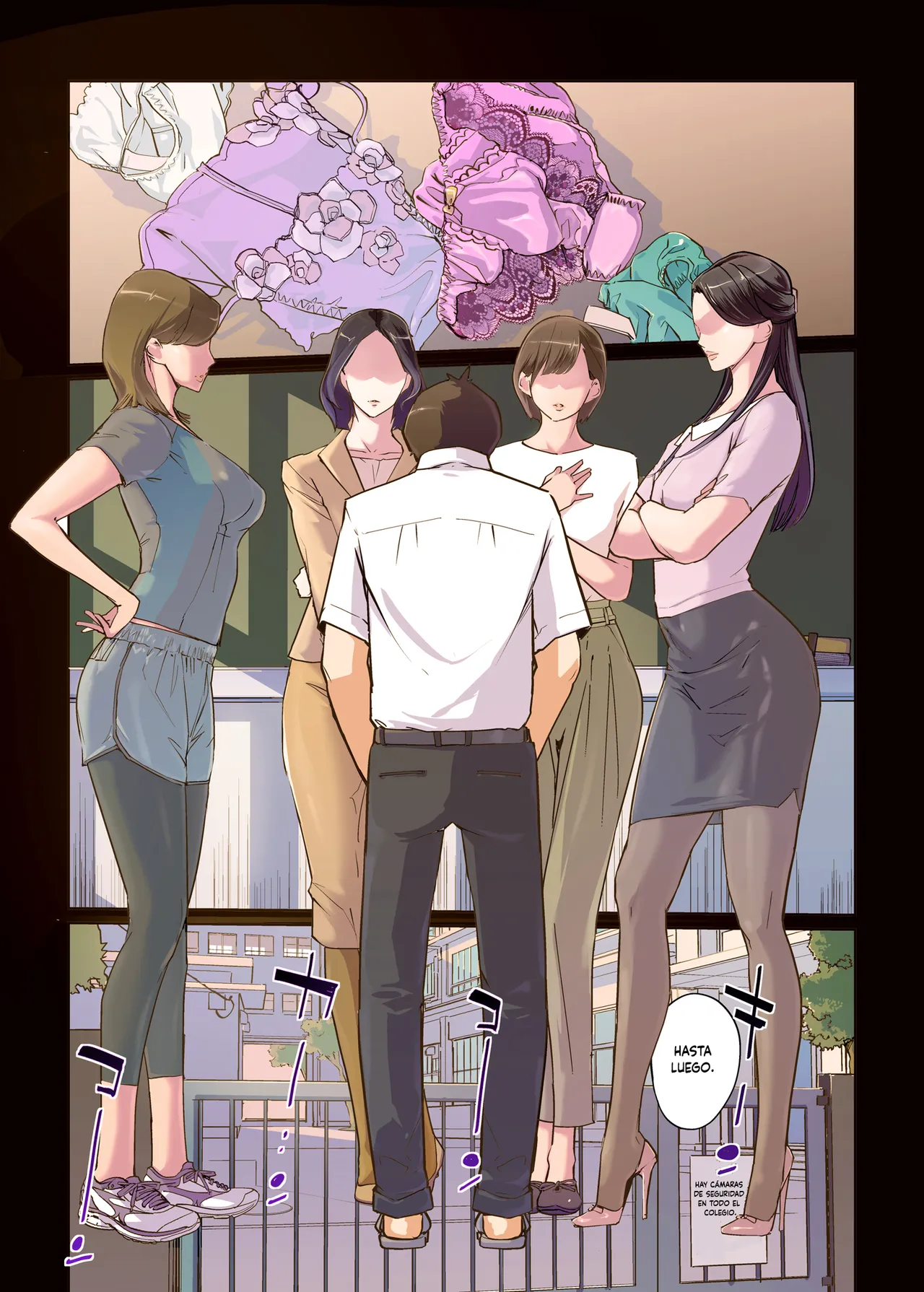 [clone人間] Jokyōshi 4-ri no hate naki mesubato [Spanish] 画像番号 3