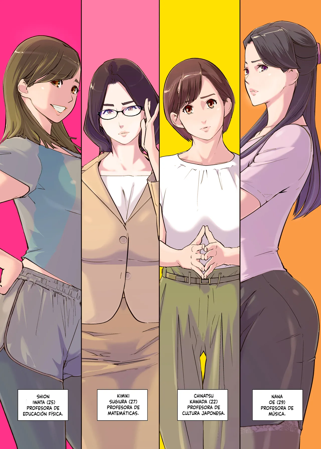 [clone人間] Jokyōshi 4-ri no hate naki mesubato [Spanish] 画像番号 4