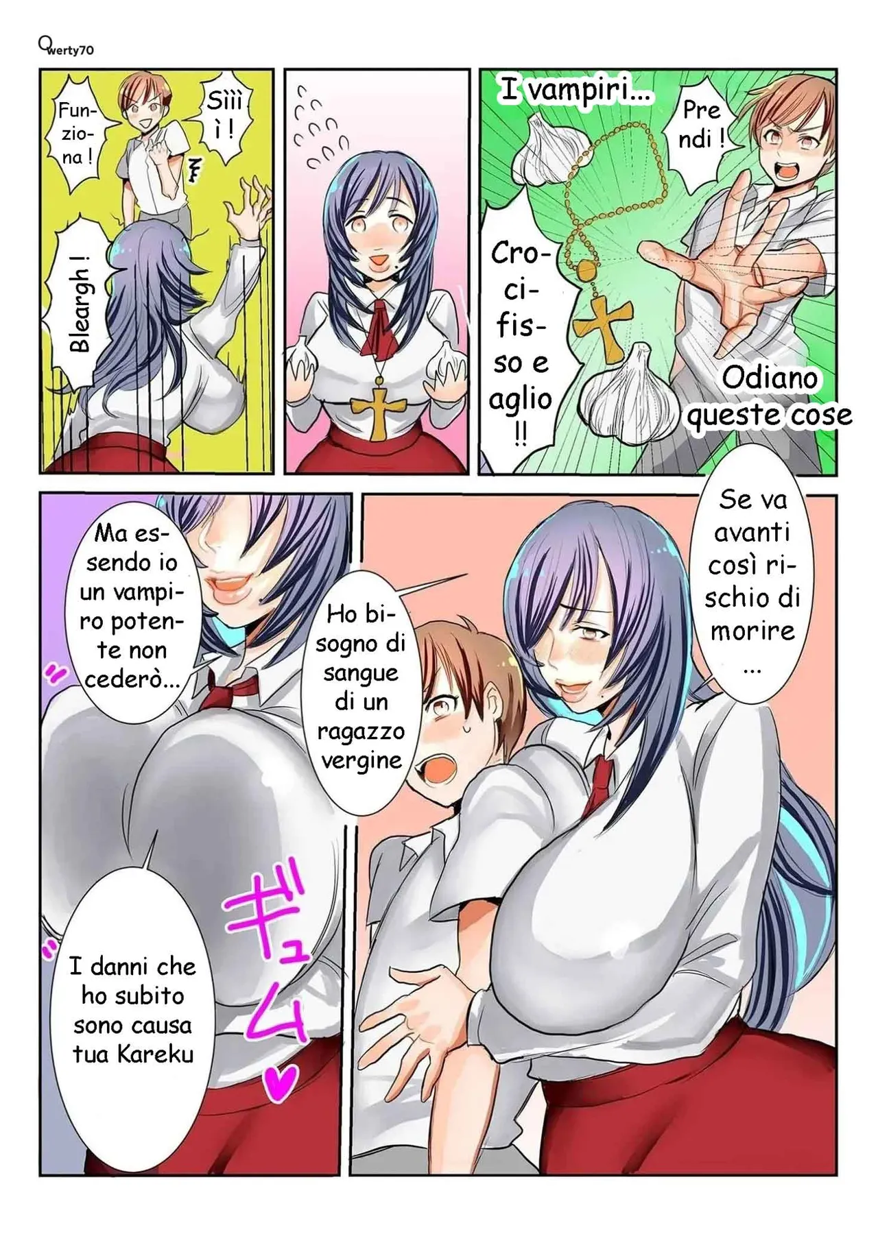 [Uwa Bami] Io e la zia - Zia Mayuko sei una vampira image number 6