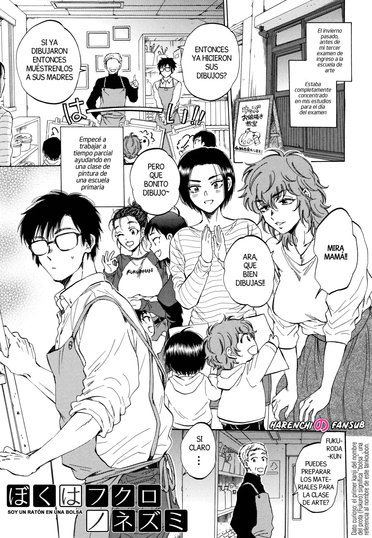 [Sabusuka] Boku wa Fukuro no Nezumi  | Soy un raton en una bolsa (Fukuro Otoko ~Hitozuma-tachi no Himitsu no Vibe~) [Spanish]  [Harenchi no Fansub] imagen número 1