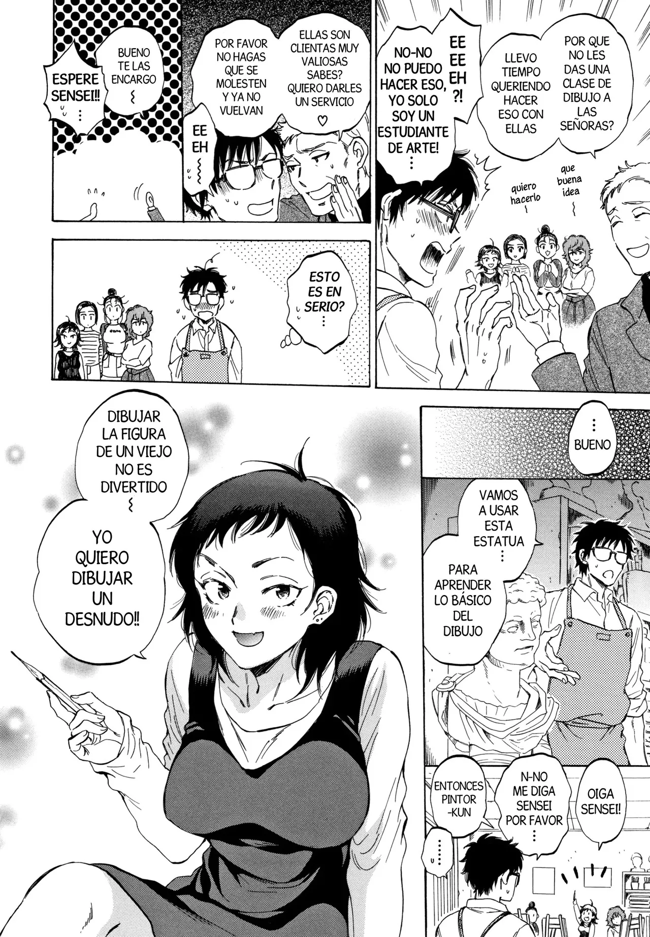 [Sabusuka] Boku wa Fukuro no Nezumi  | Soy un raton en una bolsa (Fukuro Otoko ~Hitozuma-tachi no Himitsu no Vibe~) [Spanish]  [Harenchi no Fansub] imagen número 4