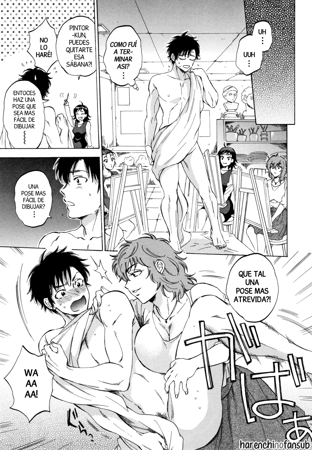 [Sabusuka] Boku wa Fukuro no Nezumi  | Soy un raton en una bolsa (Fukuro Otoko ~Hitozuma-tachi no Himitsu no Vibe~) [Spanish]  [Harenchi no Fansub] imagen número 7