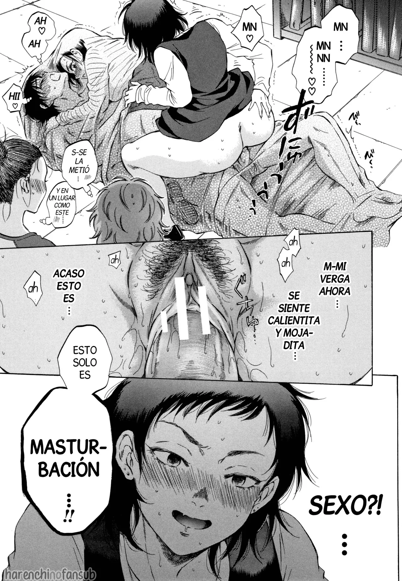 [Sabusuka] Boku wa Fukuro no Nezumi  | Soy un raton en una bolsa (Fukuro Otoko ~Hitozuma-tachi no Himitsu no Vibe~) [Spanish]  [Harenchi no Fansub] imagen número 17