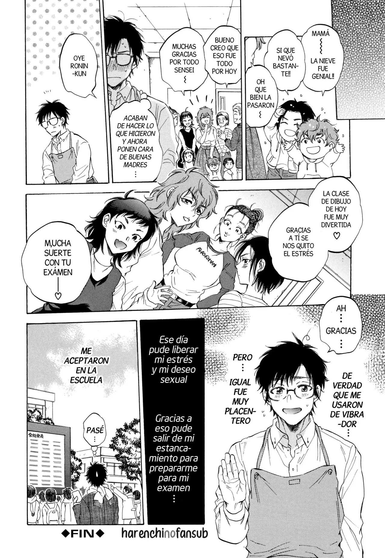 [Sabusuka] Boku wa Fukuro no Nezumi  | Soy un raton en una bolsa (Fukuro Otoko ~Hitozuma-tachi no Himitsu no Vibe~) [Spanish]  [Harenchi no Fansub] imagen número 32