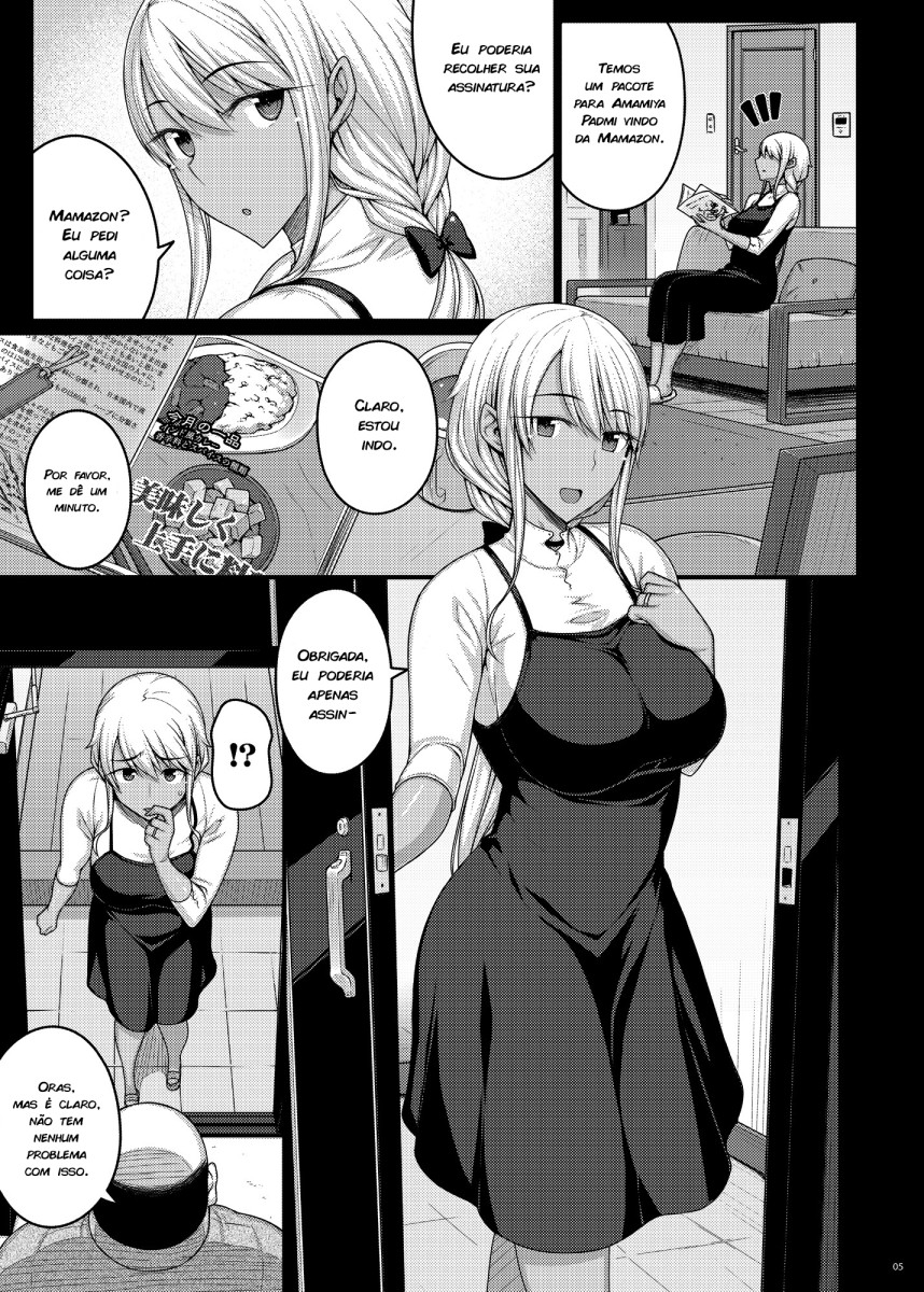 [Darabuchidou (Darabuchi)] Tsumareta Ikoku no Hana III [Portuguese-BR] [Digital] image number 4