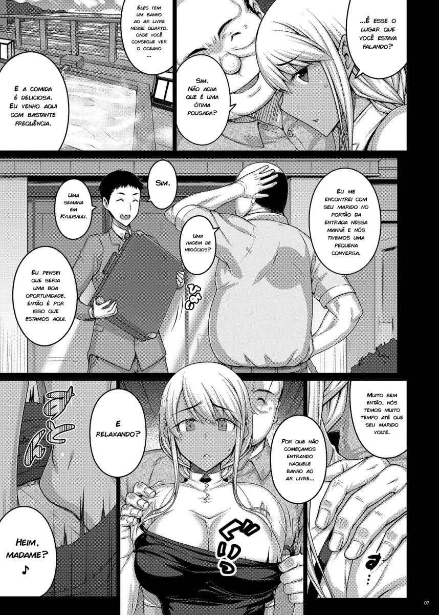 [Darabuchidou (Darabuchi)] Tsumareta Ikoku no Hana III [Portuguese-BR] [Digital] image number 6