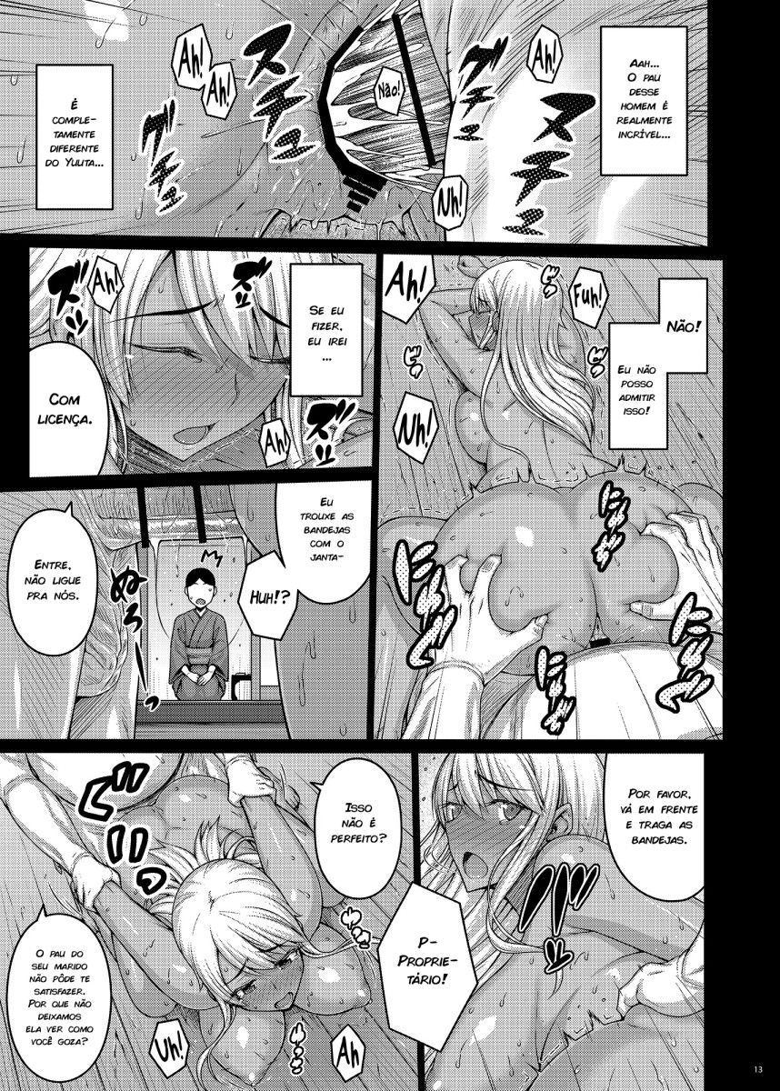 [Darabuchidou (Darabuchi)] Tsumareta Ikoku no Hana III [Portuguese-BR] [Digital] image number 12