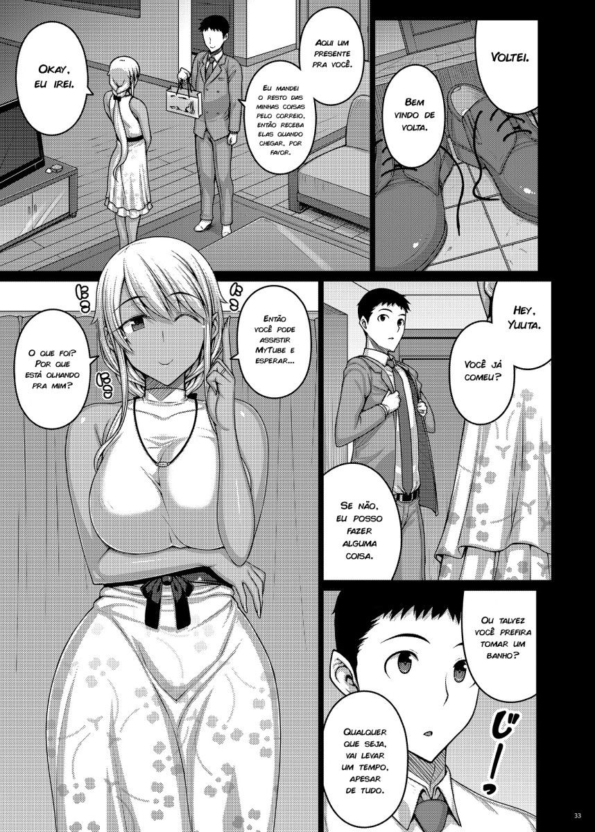 [Darabuchidou (Darabuchi)] Tsumareta Ikoku no Hana III [Portuguese-BR] [Digital] image number 32