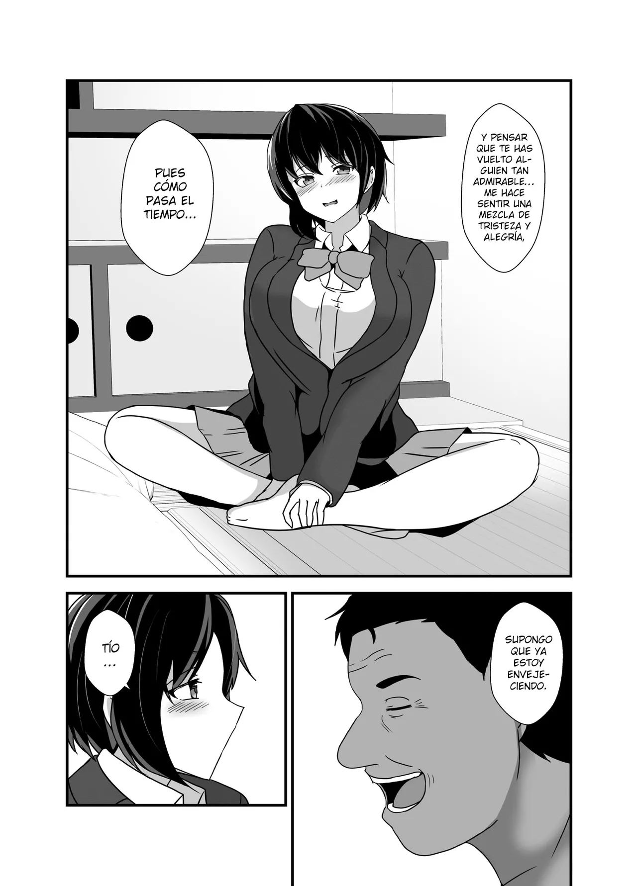 [Hyoui no jikan] Otokomasarina osananajimi tousanno maedewa mesuninaru [Spanish] [Hellsing Scans] imagen número 19