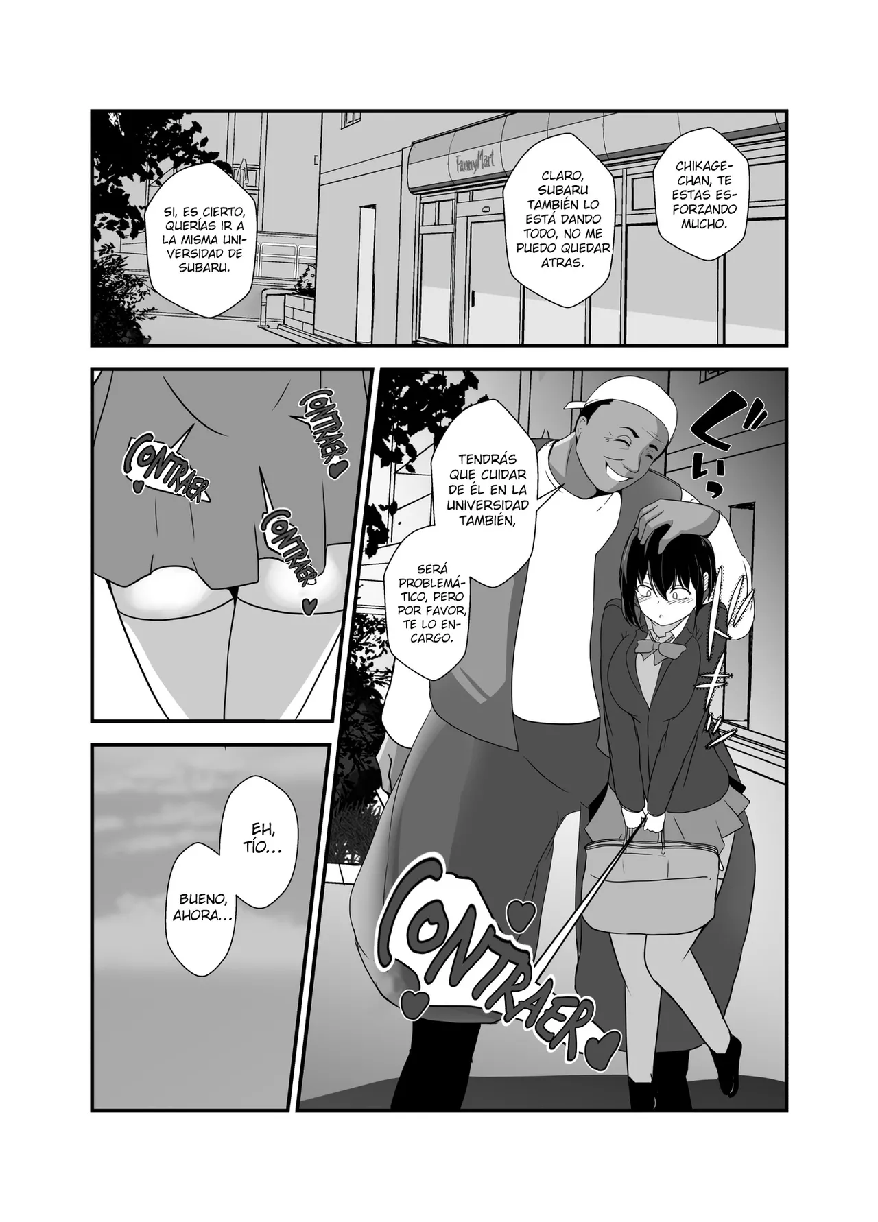 [Hyoui no jikan] Otokomasarina osananajimi tousanno maedewa mesuninaru [Spanish] [Hellsing Scans] imagen número 54