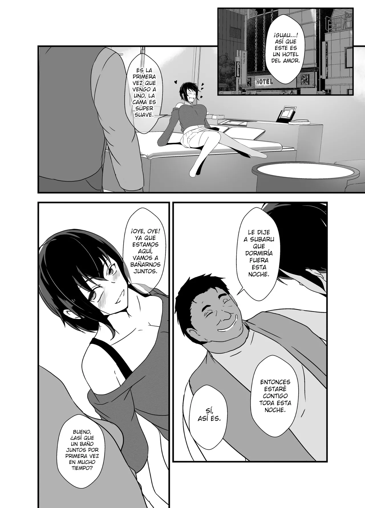 [Hyoui no jikan] Otokomasarina osananajimi tousanno maedewa mesuninaru [Spanish] [Hellsing Scans] imagen número 82