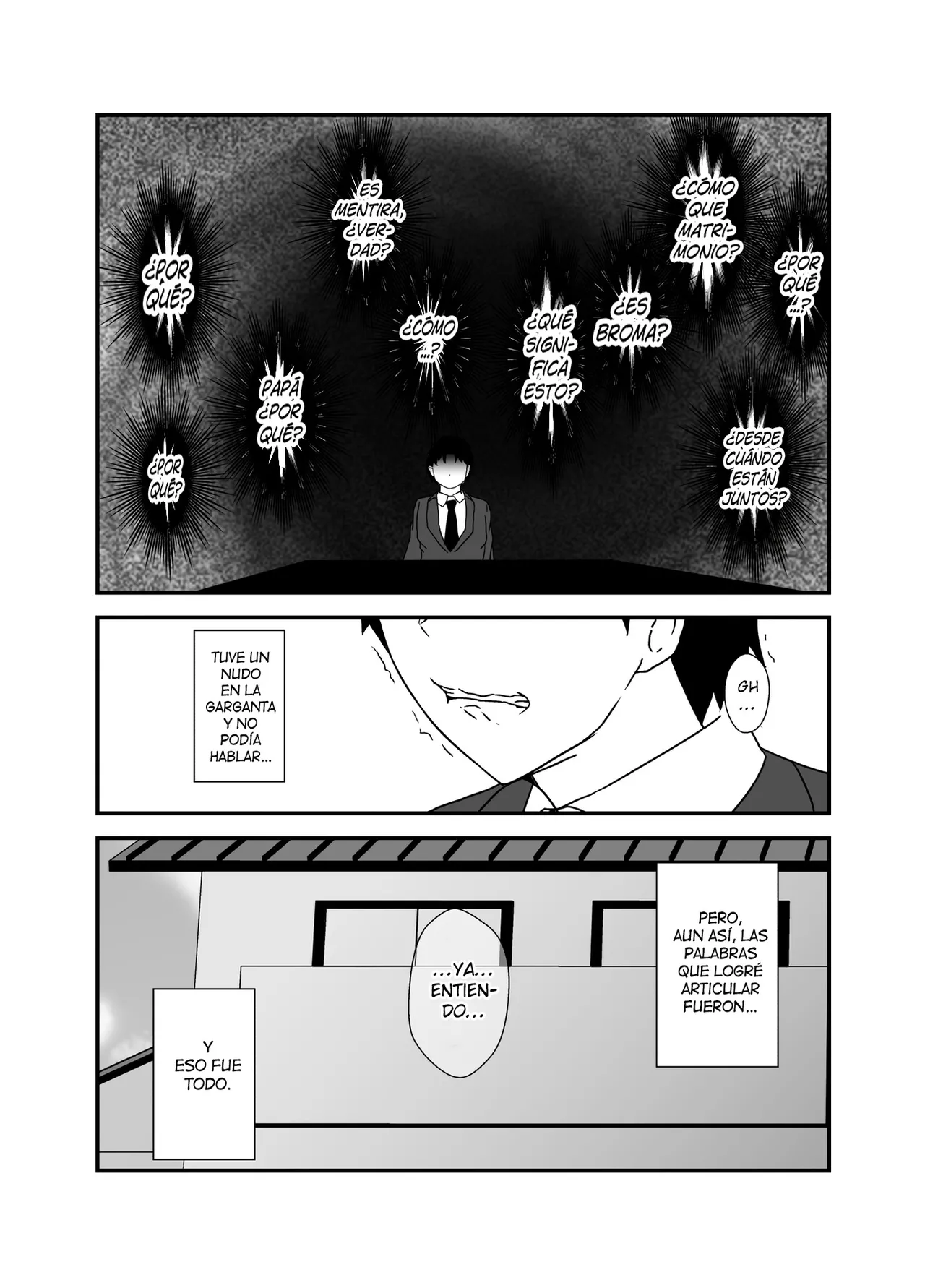 [Hyoui no jikan] Otokomasarina osananajimi tousanno maedewa mesuninaru [Spanish] [Hellsing Scans] imagen número 115