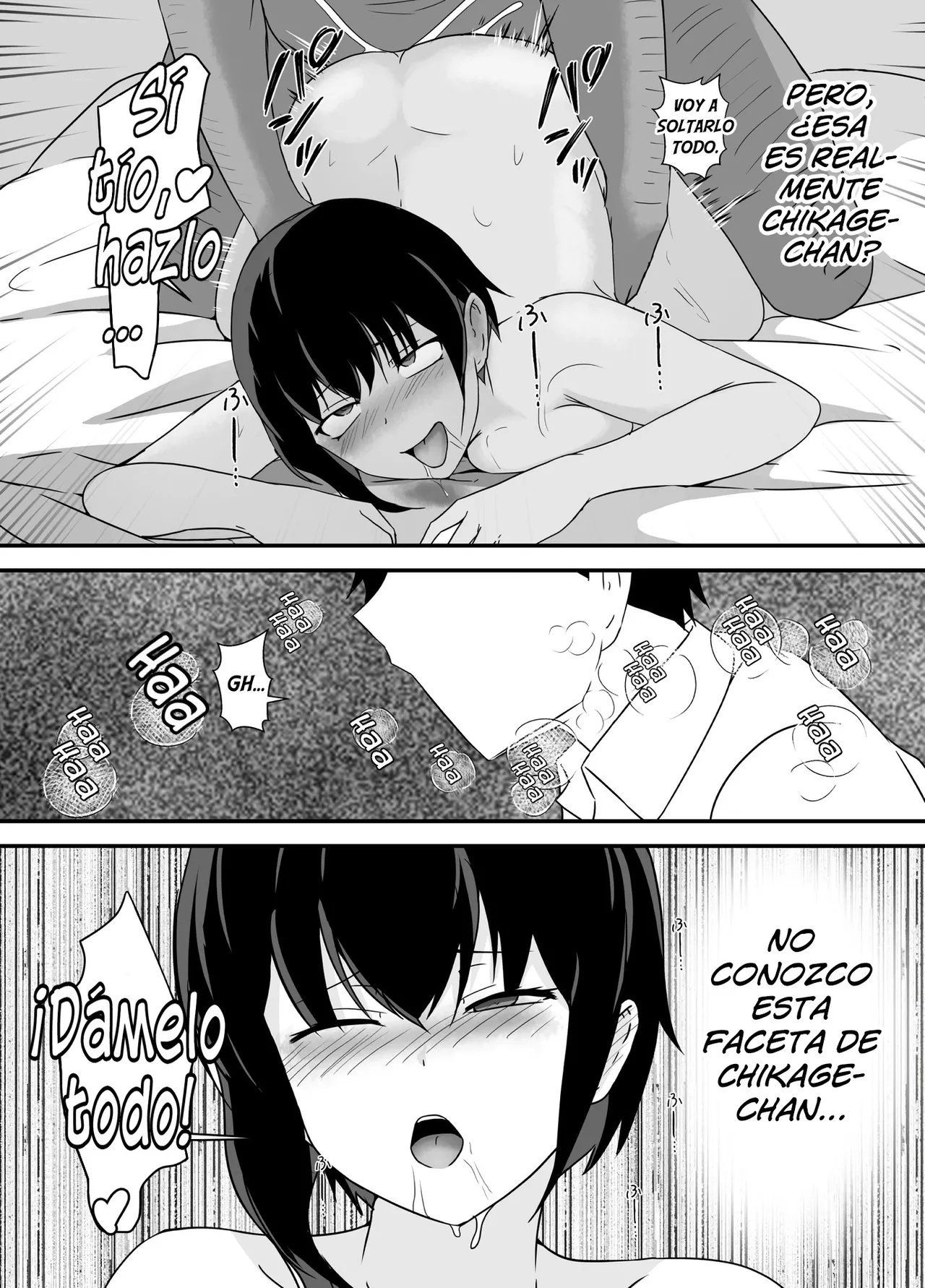 [Hyoui no jikan] Otokomasarina osananajimi tousanno maedewa mesuninaru [Spanish] [Hellsing Scans] imagen número 119