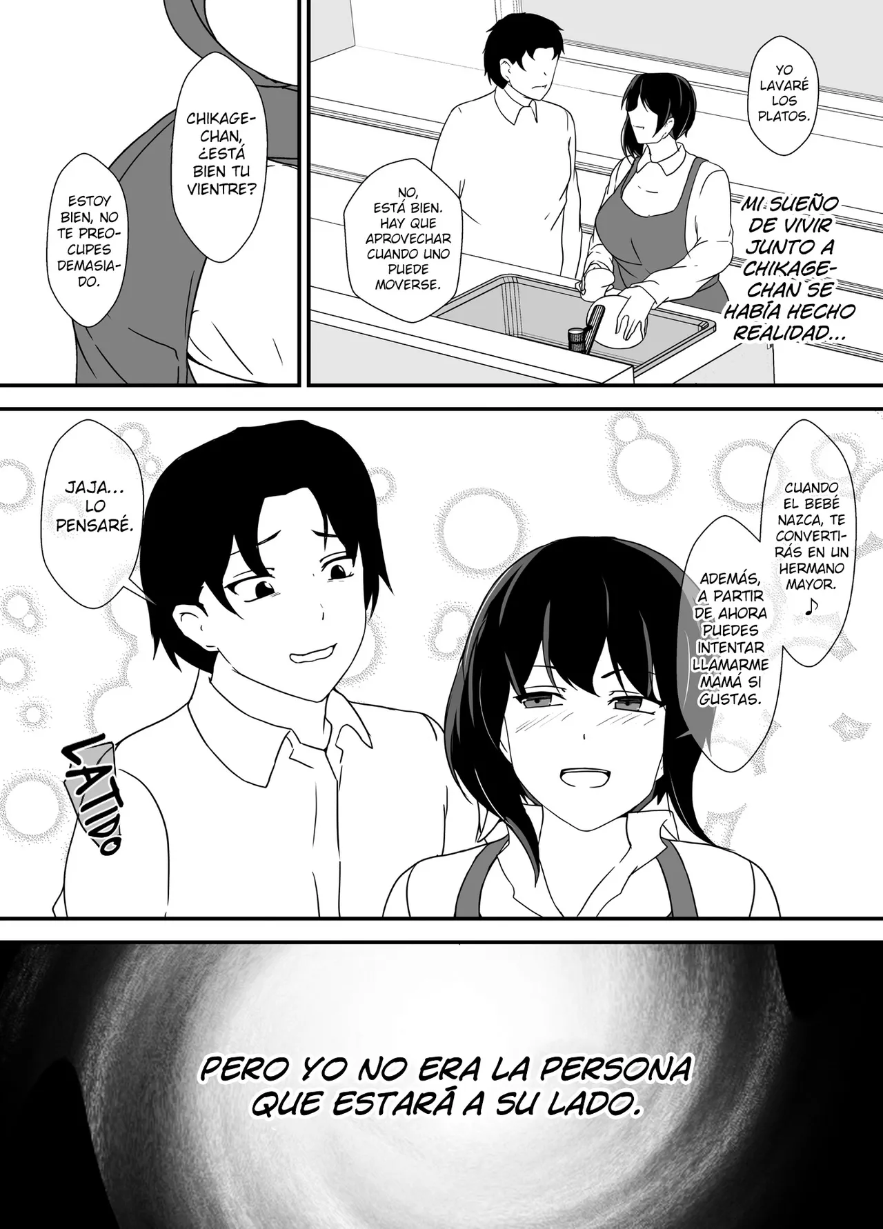 [Hyoui no jikan] Otokomasarina osananajimi tousanno maedewa mesuninaru [Spanish] [Hellsing Scans] imagen número 123