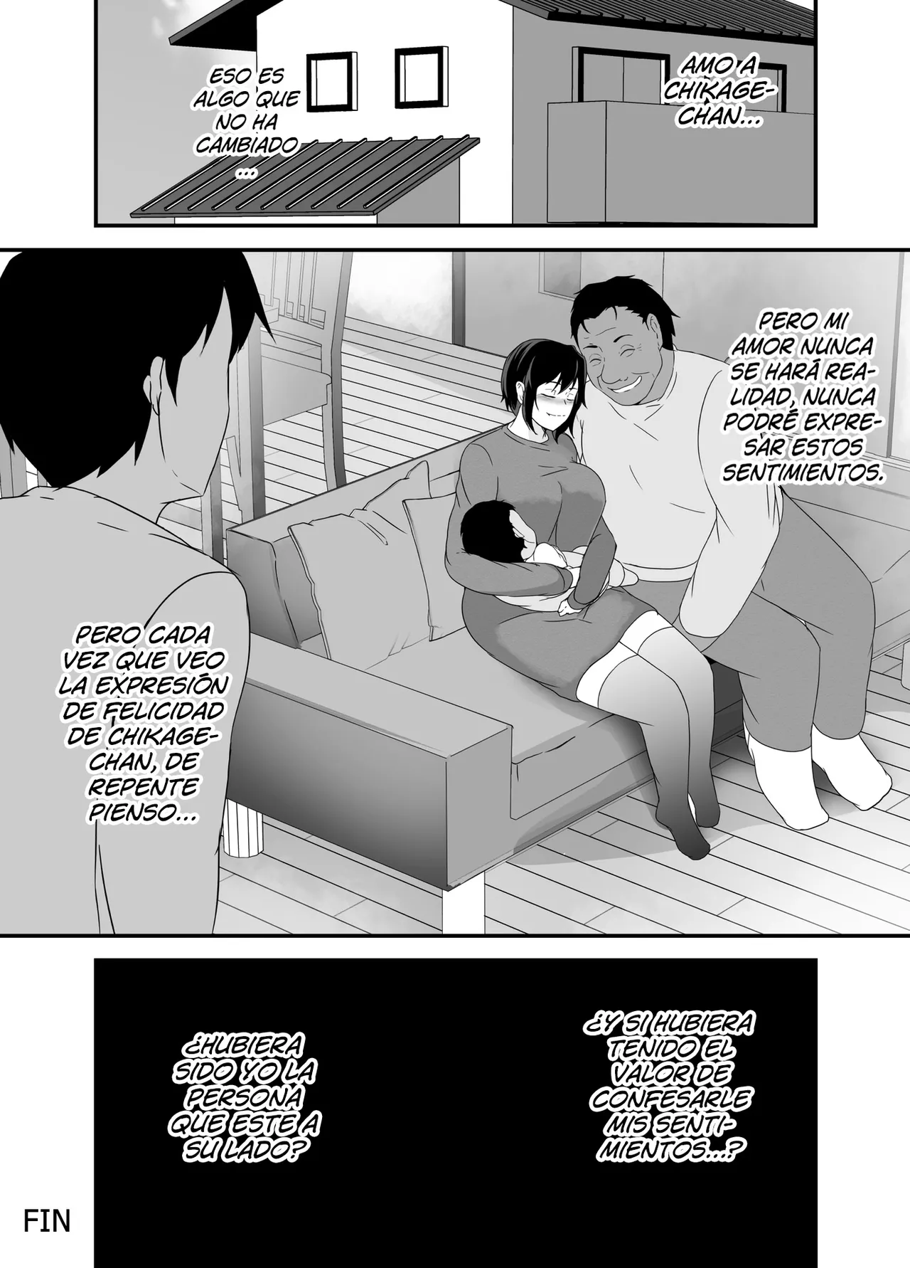 [Hyoui no jikan] Otokomasarina osananajimi tousanno maedewa mesuninaru [Spanish] [Hellsing Scans] imagen número 126