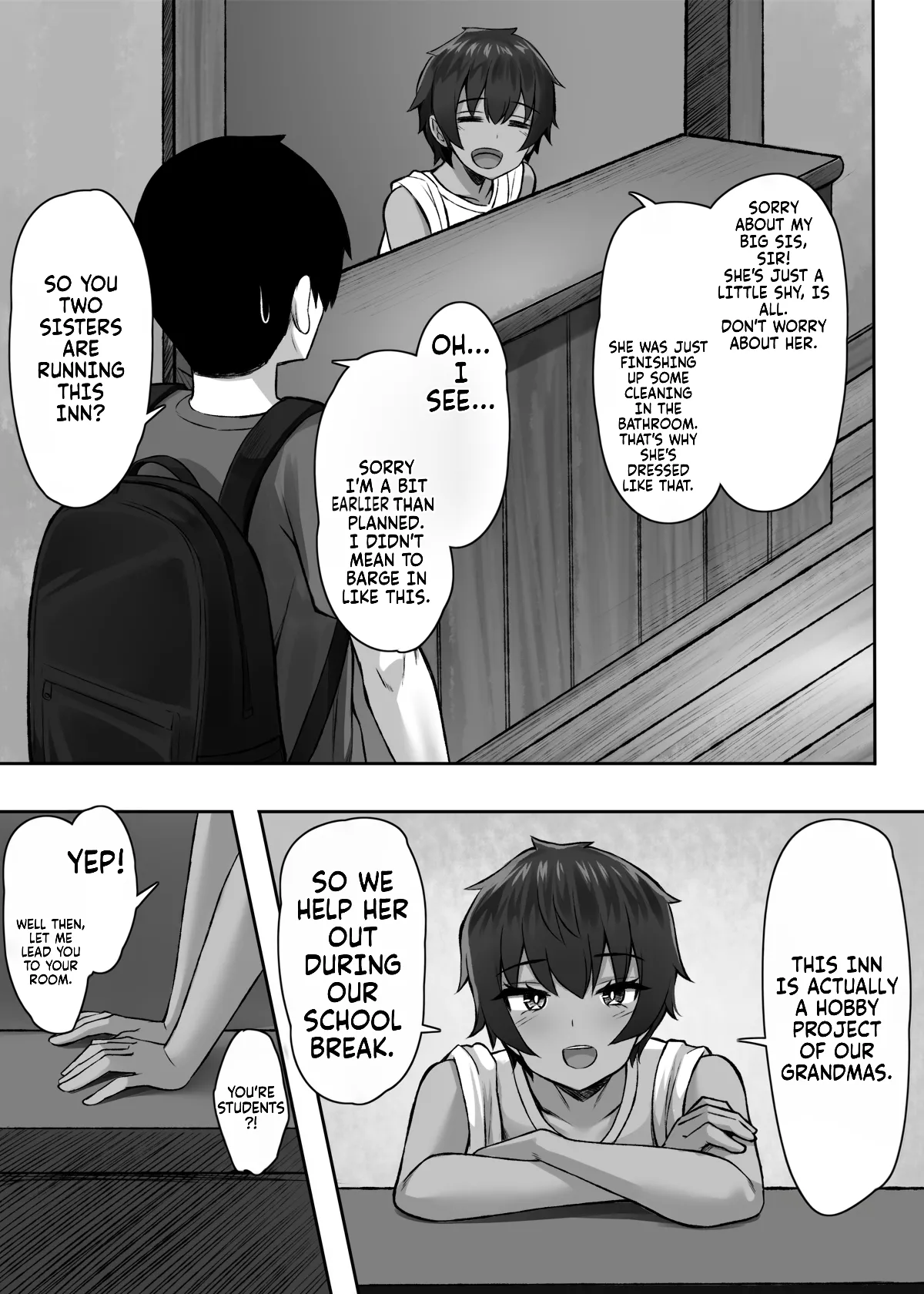 [Molta Shouten (Molta)] Sei ni Honpousugiru Minshuku Shimai | Way too sexually open sisters at the inn [Fallen Games] [English] [Digital] изображение № 5