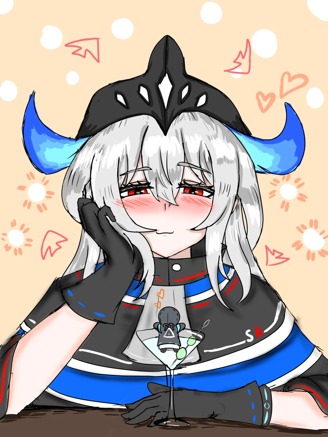 （纯爱）斯卡蒂与博士の酒后小故事ver.1.5 image number 2