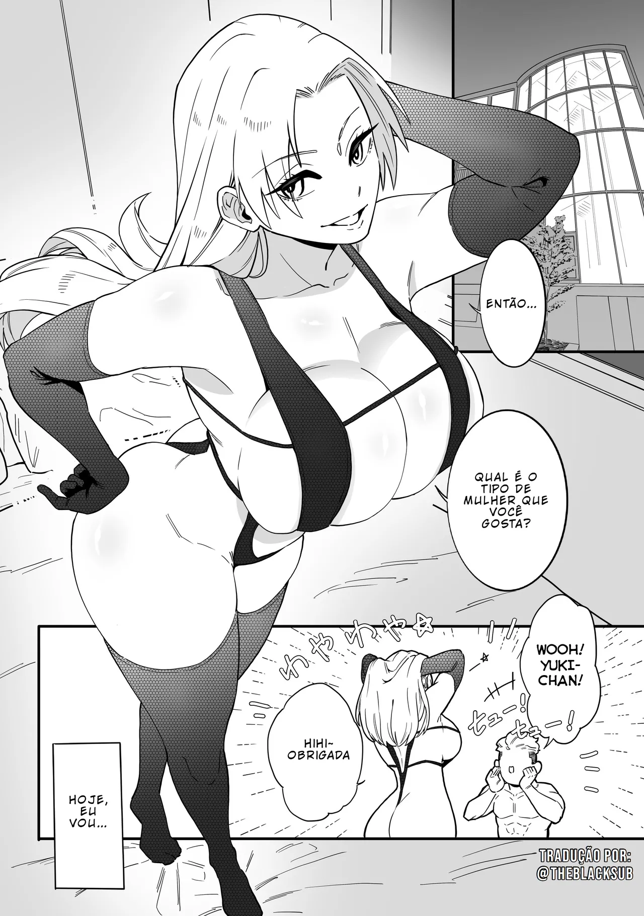 [Choma (Chiyo Mako)] A Special Grade Sorcerer Gets Corrupted by a Huge Cock (Jujutsu Kaisen) [Portuguese-BR] [BLACKSUB] image number 2