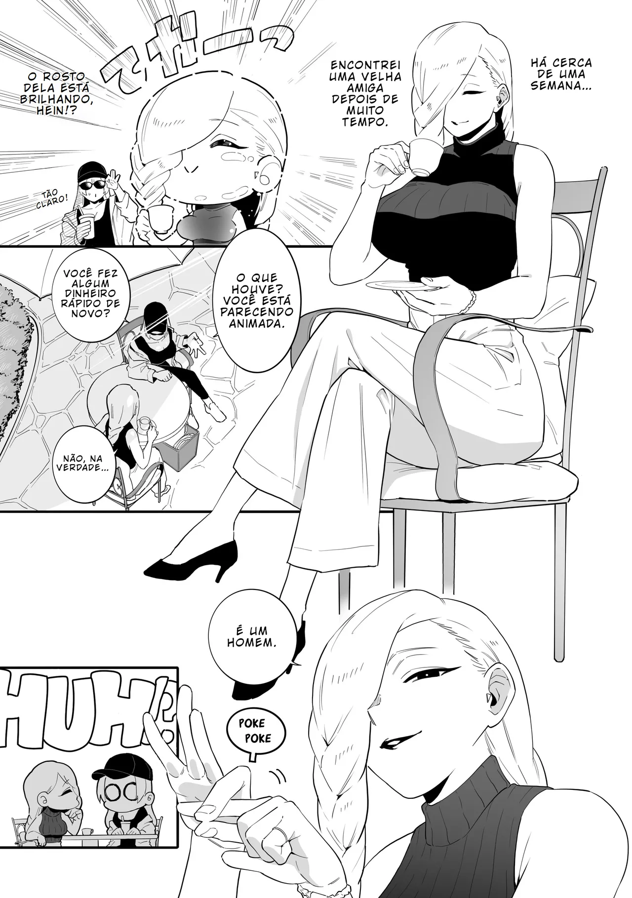 [Choma (Chiyo Mako)] A Special Grade Sorcerer Gets Corrupted by a Huge Cock (Jujutsu Kaisen) [Portuguese-BR] [BLACKSUB] image number 4