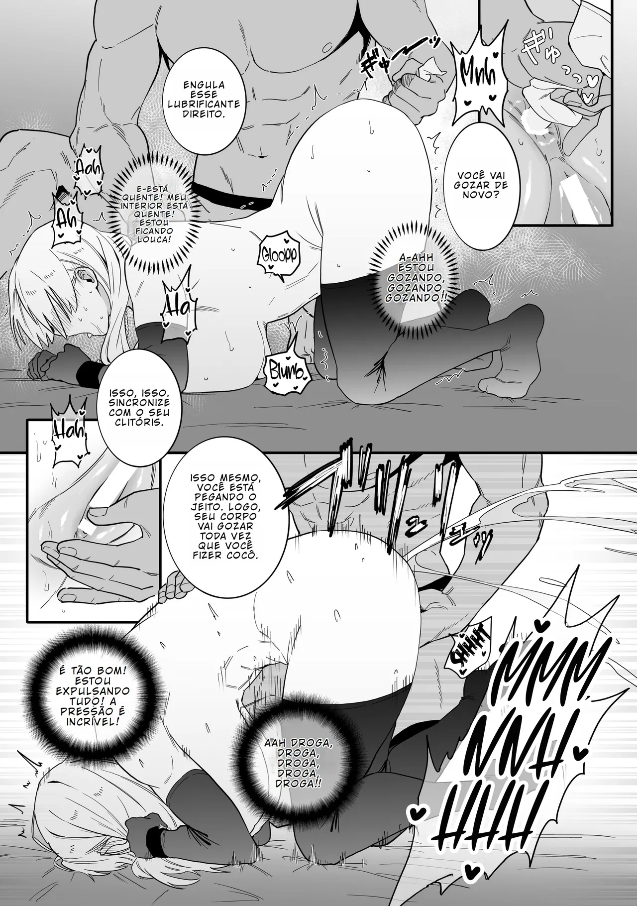 [Choma (Chiyo Mako)] A Special Grade Sorcerer Gets Corrupted by a Huge Cock (Jujutsu Kaisen) [Portuguese-BR] [BLACKSUB] image number 20