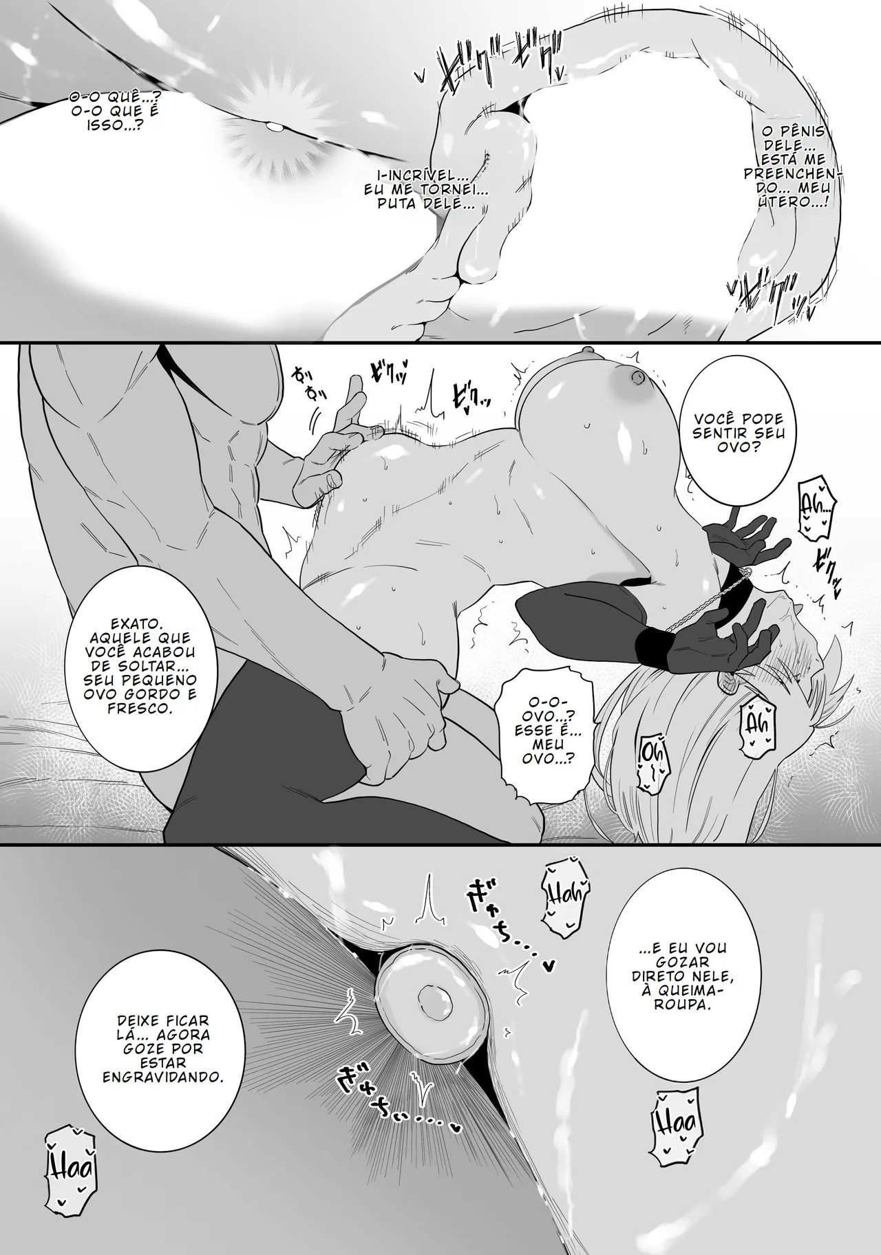 [Choma (Chiyo Mako)] A Special Grade Sorcerer Gets Corrupted by a Huge Cock (Jujutsu Kaisen) [Portuguese-BR] [BLACKSUB] image number 32