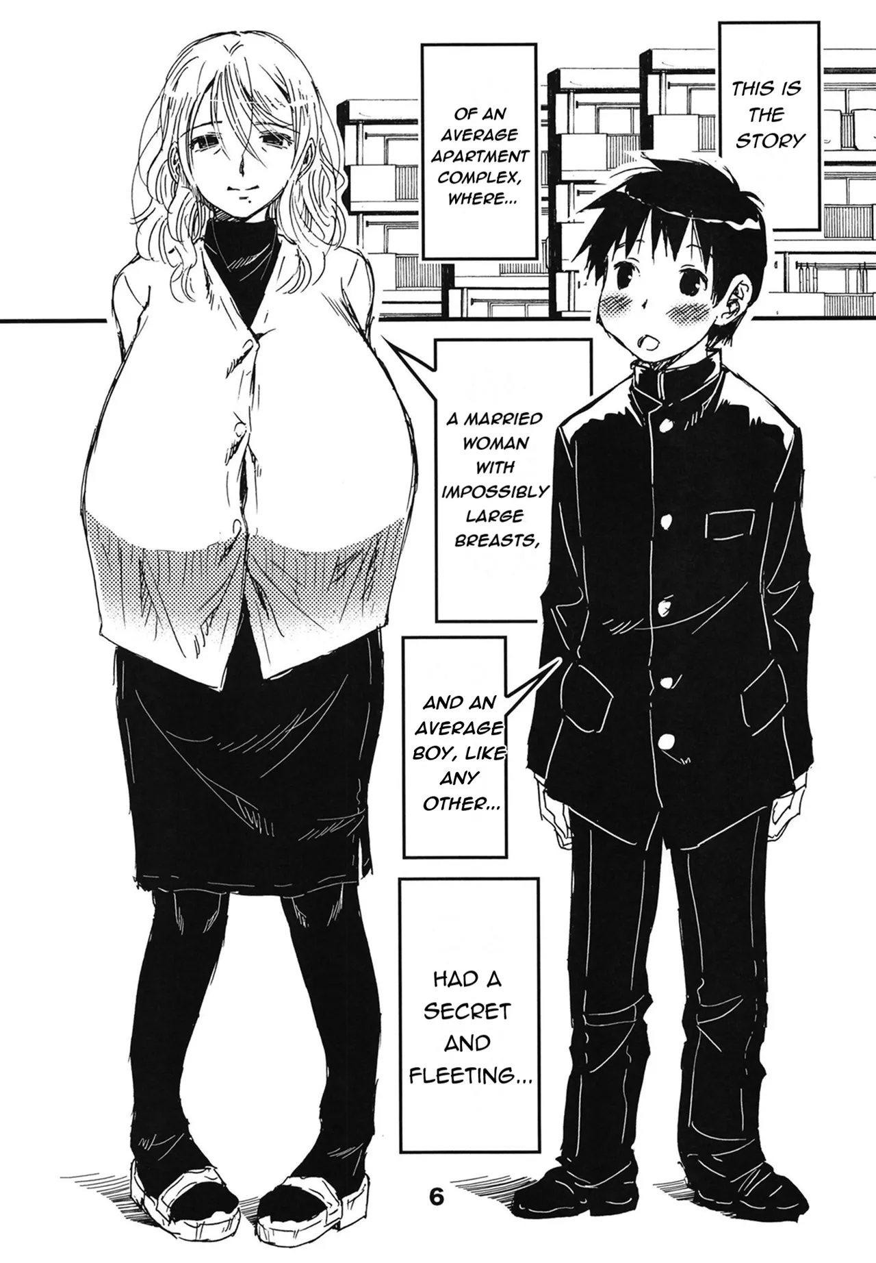 [Matsuyama Seiji (Matsuyama Seiji)] 56-sai Bust 256cm Danchizuma Ookiku Tareta Jukujo no Chibusa... Boku wa Kono Hito de Doutei o Sotsugyou Shita. [English] [Digital] image number 6