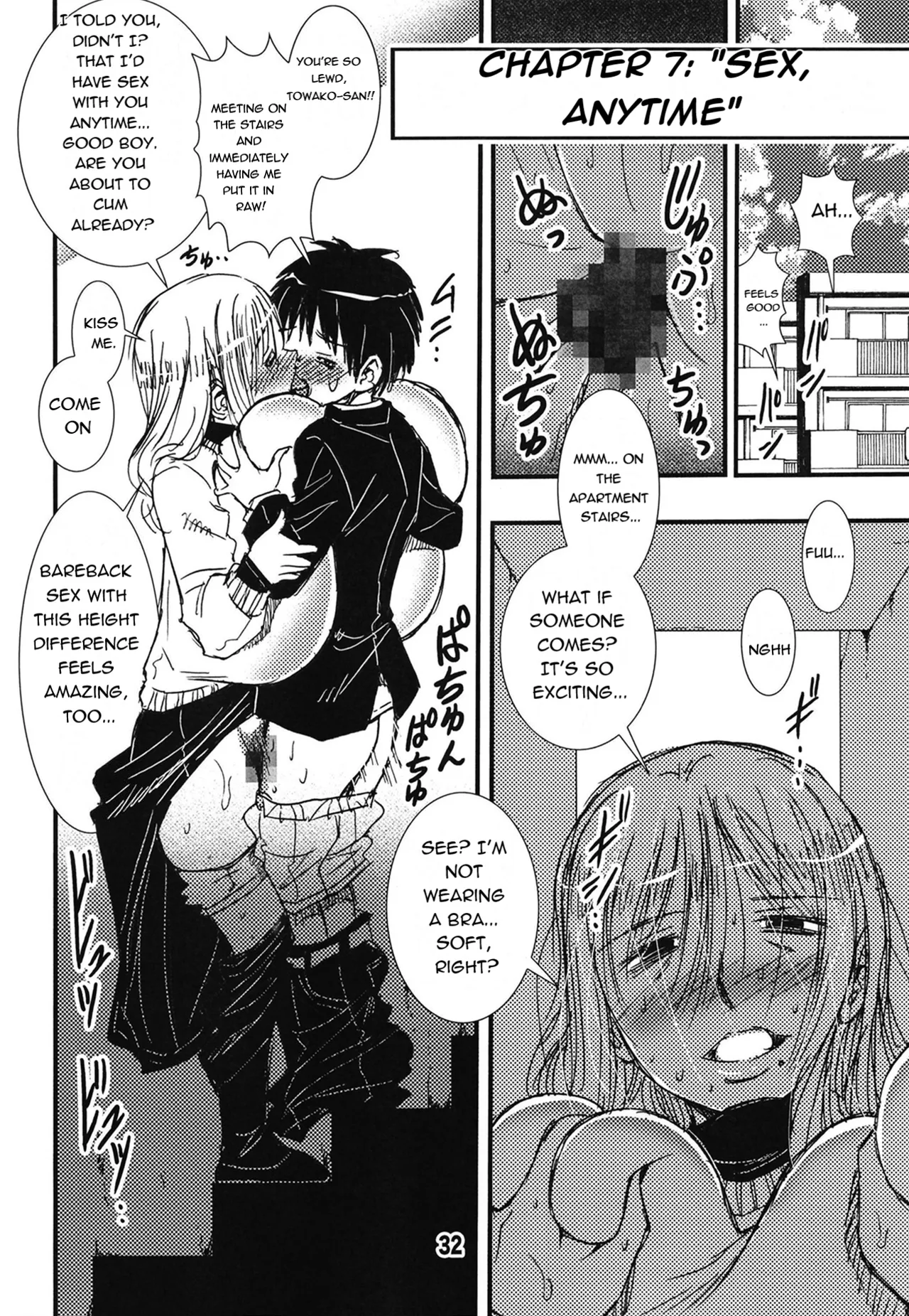 [Matsuyama Seiji (Matsuyama Seiji)] 56-sai Bust 256cm Danchizuma Ookiku Tareta Jukujo no Chibusa... Boku wa Kono Hito de Doutei o Sotsugyou Shita. [English] [Digital] image number 32