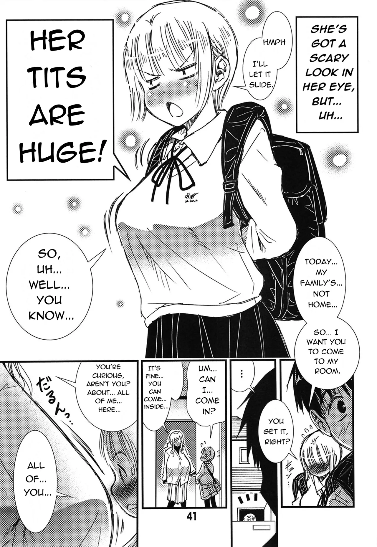 [Matsuyama Seiji (Matsuyama Seiji)] 56-sai Bust 256cm Danchizuma Ookiku Tareta Jukujo no Chibusa... Boku wa Kono Hito de Doutei o Sotsugyou Shita. [English] [Digital] image number 41