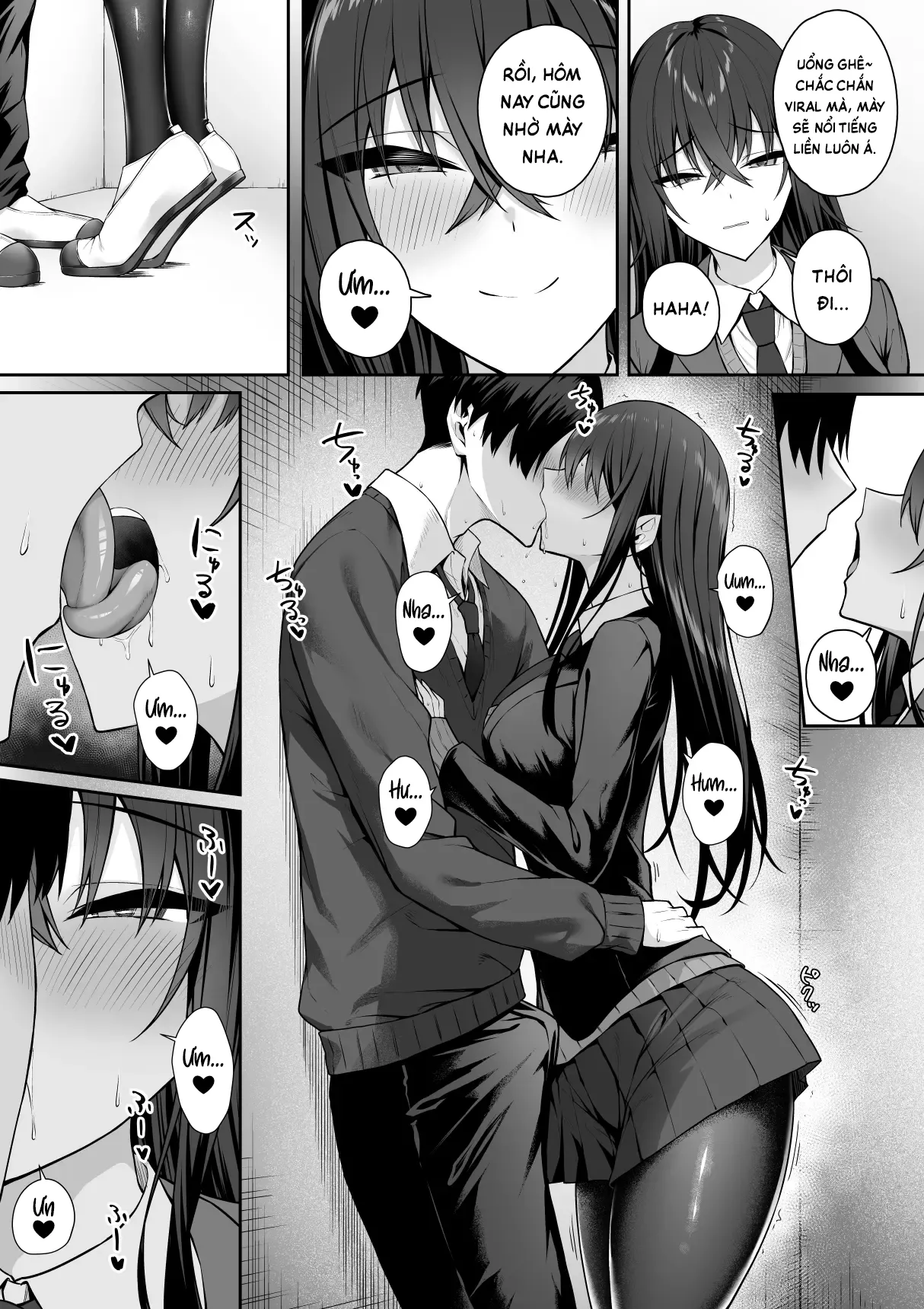 [Potato Usushio] Gal to Boku ga Seibetsu Gyakuten Mesu no Boku to Shinjin Danshi | Tôi với đám gyaru bị đảo ngược giới tính — Tấm chiếu rách và tấm chiếu mới [Vietnamese Tiếng Việt] image number 8