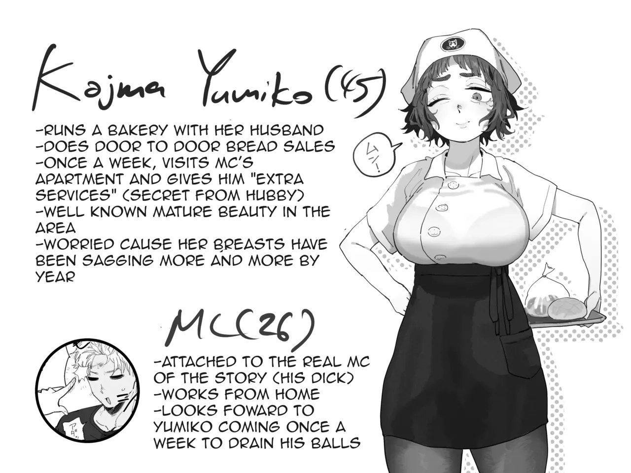 [Toku] Nuki Ari Houmon Panya no Ero Oba-san | The Horny Housewife from the Door to Door Bread Delivery Service [English] Bildnummer 2