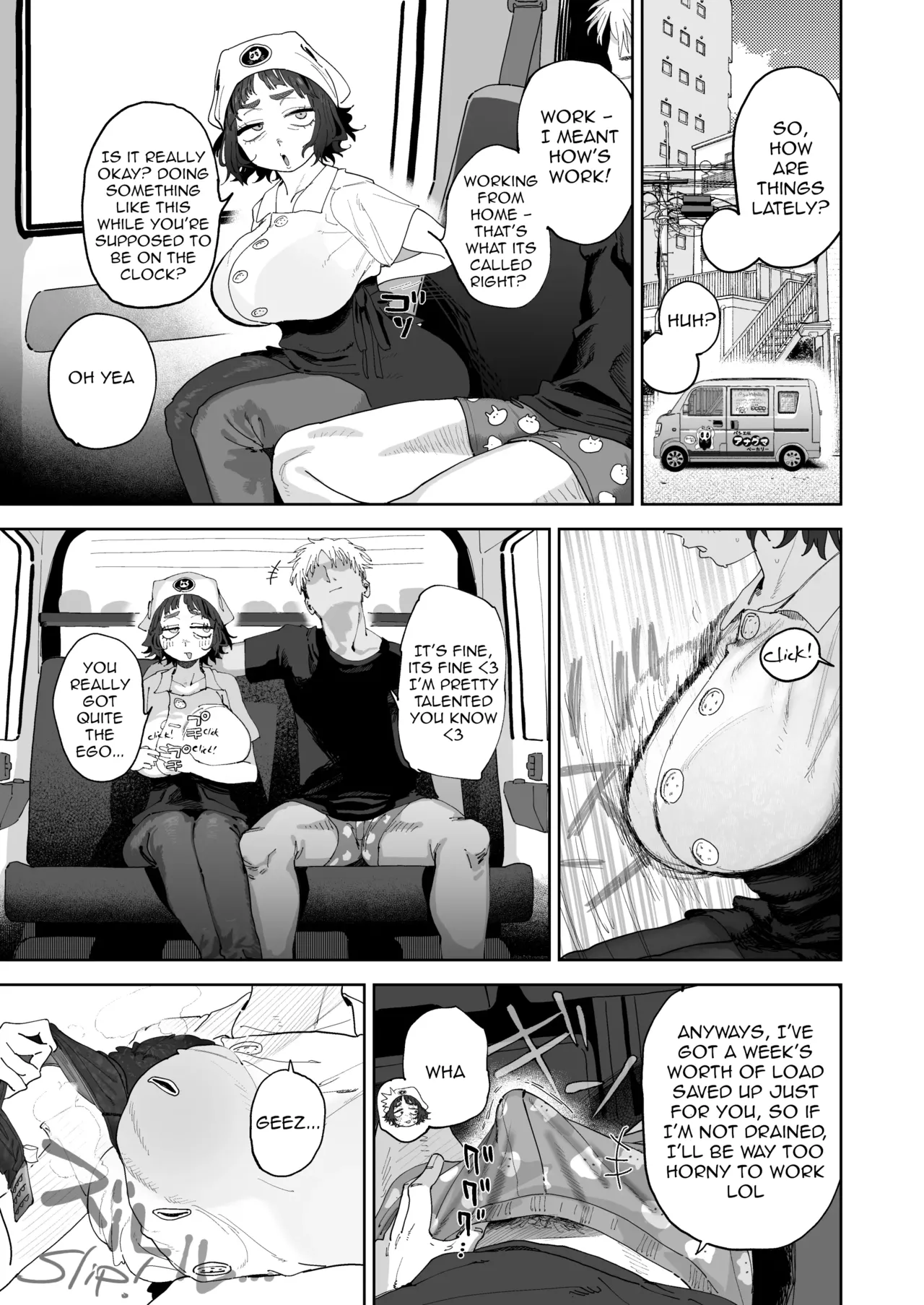 [Toku] Nuki Ari Houmon Panya no Ero Oba-san | The Horny Housewife from the Door to Door Bread Delivery Service [English] Bildnummer 11