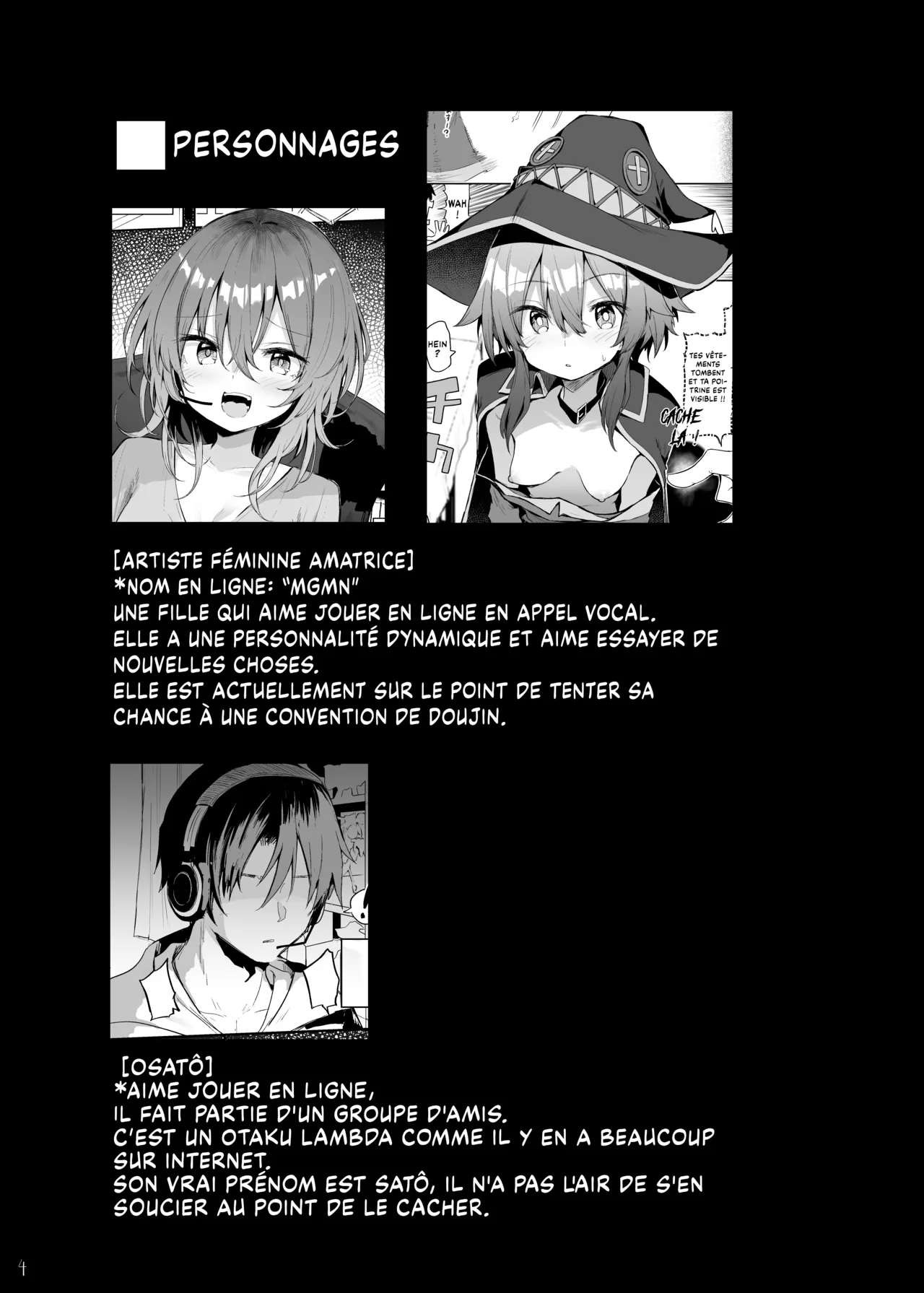 [Arutana (Chipa)] Megumin Cosplayer to Off-Pako Gokko | Roleplay sexuel avec une cosplayeuse de Megumin (Kono Subarashii Sekai ni Syukufuku o!) [French] [Les Poroïniens] [Decensored] [Digital] image number 4