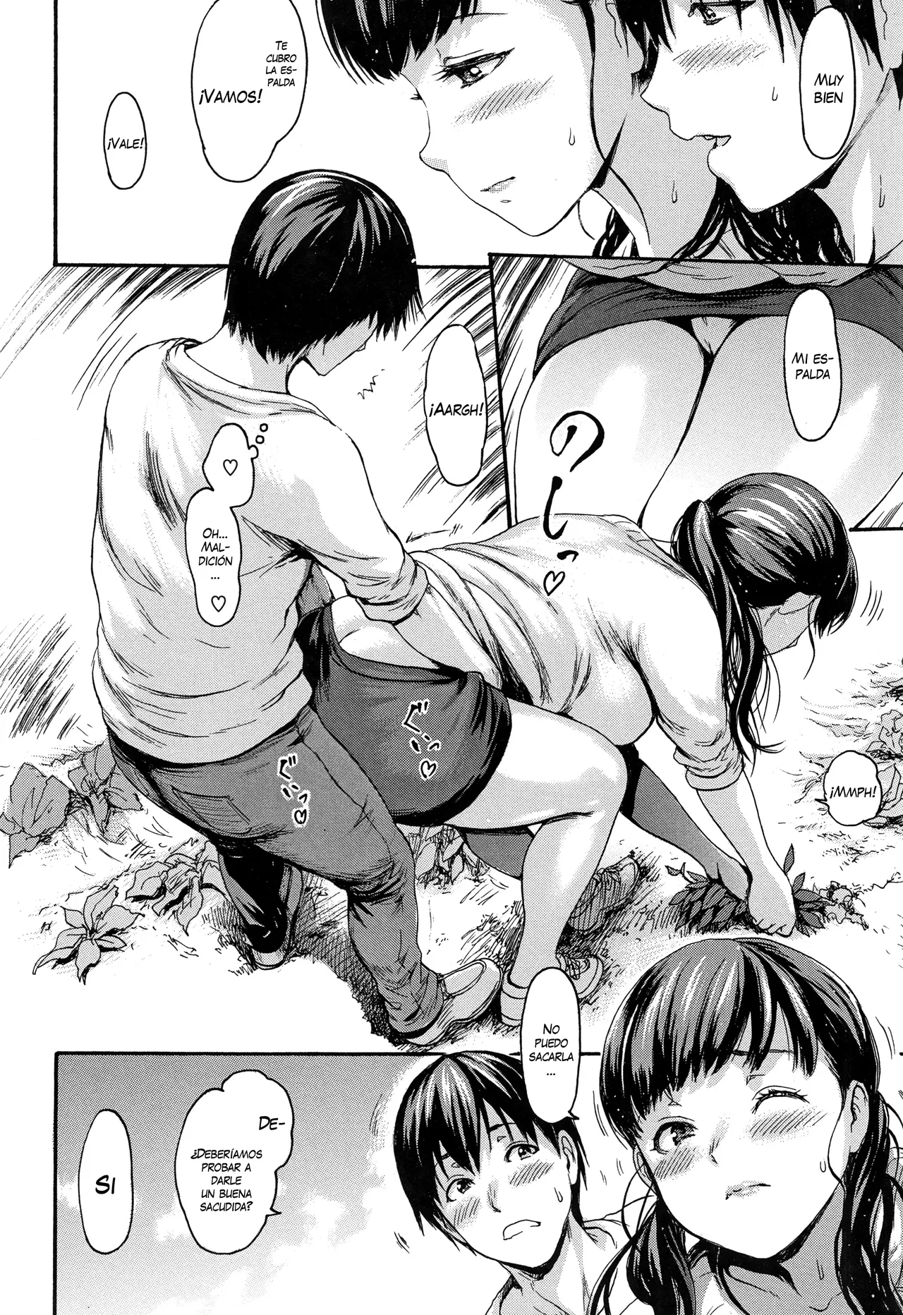 [E-Musu Aki] Satogaeri | A Trip Back Home (Kimochi Ii Musume) [Spanish] [VarKatzas666] image number 6