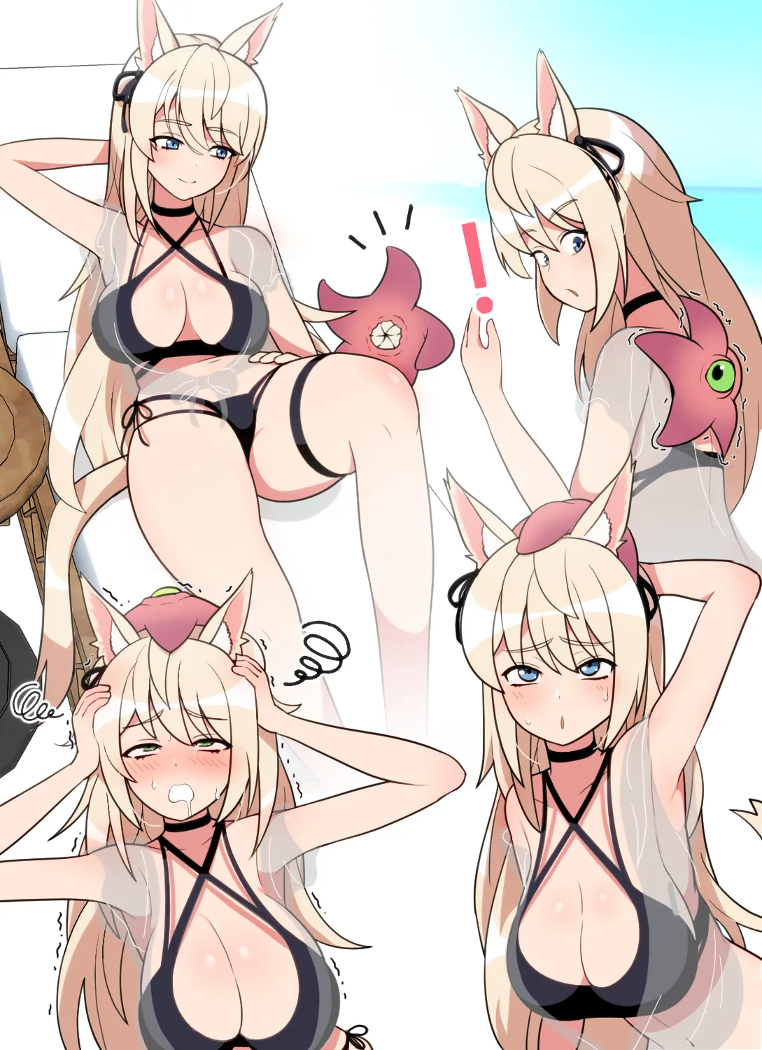 [everyday2] Miqo'te and starfish Bildnummer 2