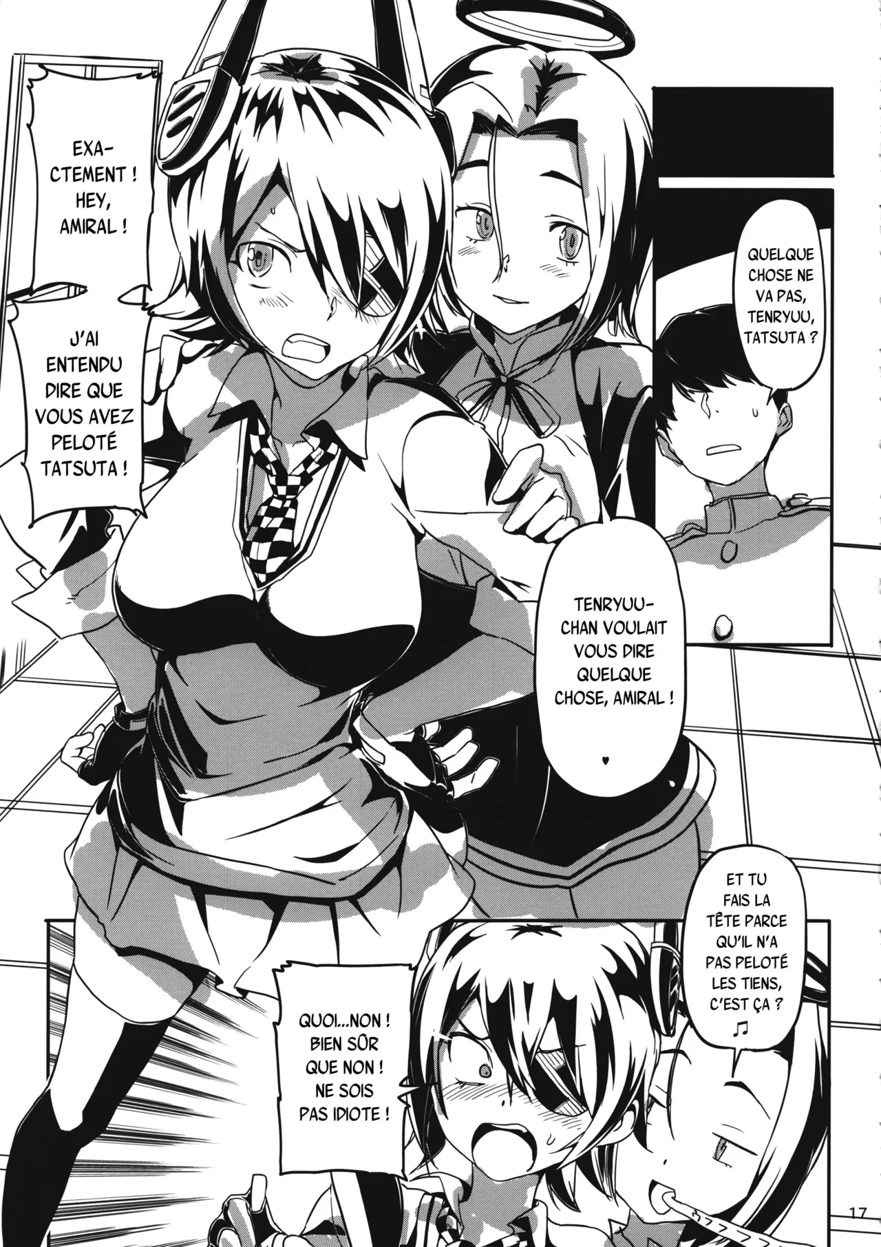 (C84) [SNOB NERD WORKS (Sameda Koban)] KanColle Yoru no Kankanshiki (Kantai Collection -KanColle-) [French] {SAXtrad} image number 18