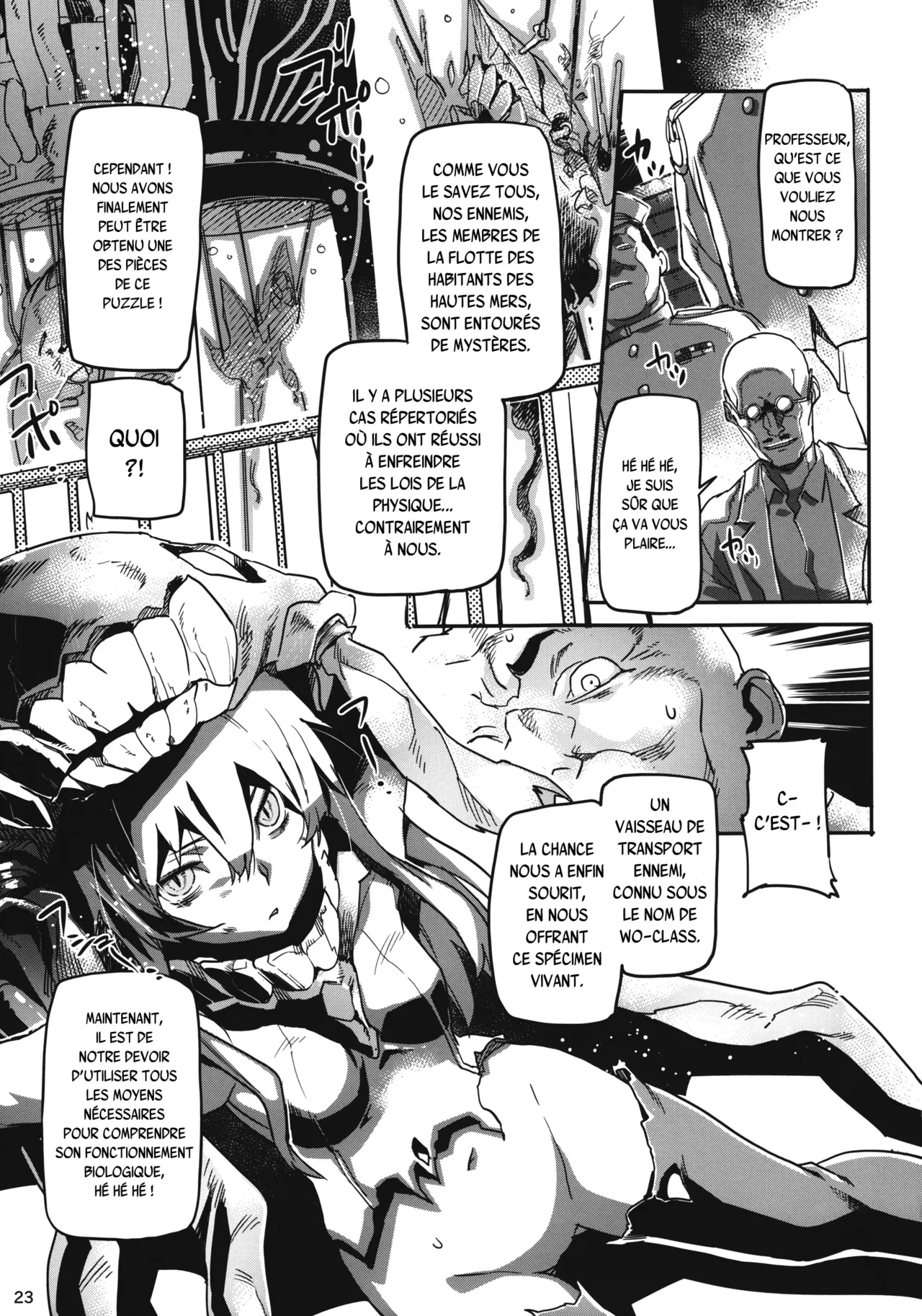 (C84) [SNOB NERD WORKS (Sameda Koban)] KanColle Yoru no Kankanshiki (Kantai Collection -KanColle-) [French] {SAXtrad} image number 24