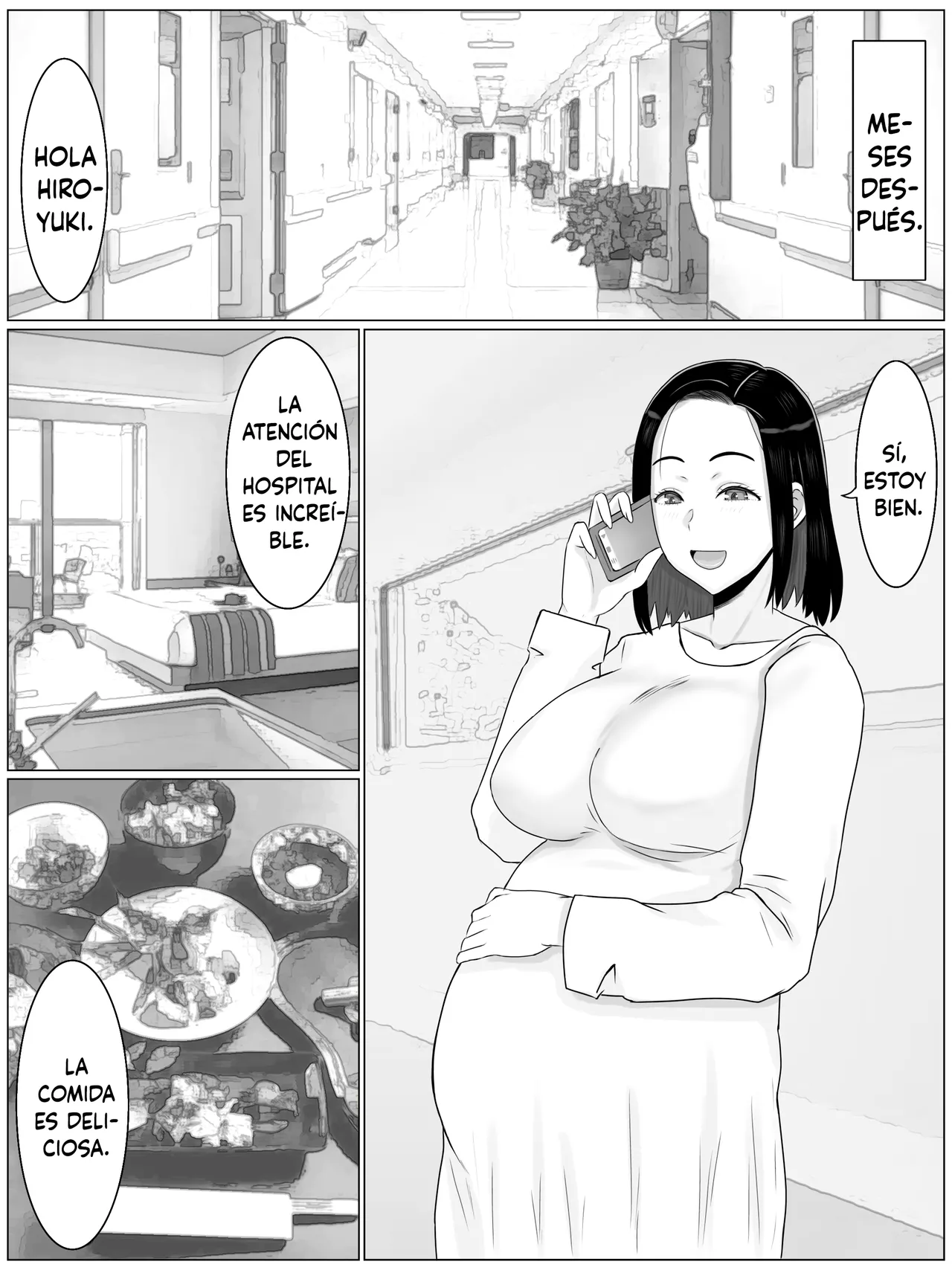 [Saimonke] Hanshoku Haha Musuko no Doukyuusei ni Mainichi Tanetsuke Sareteimasu (Spanish) image number 50