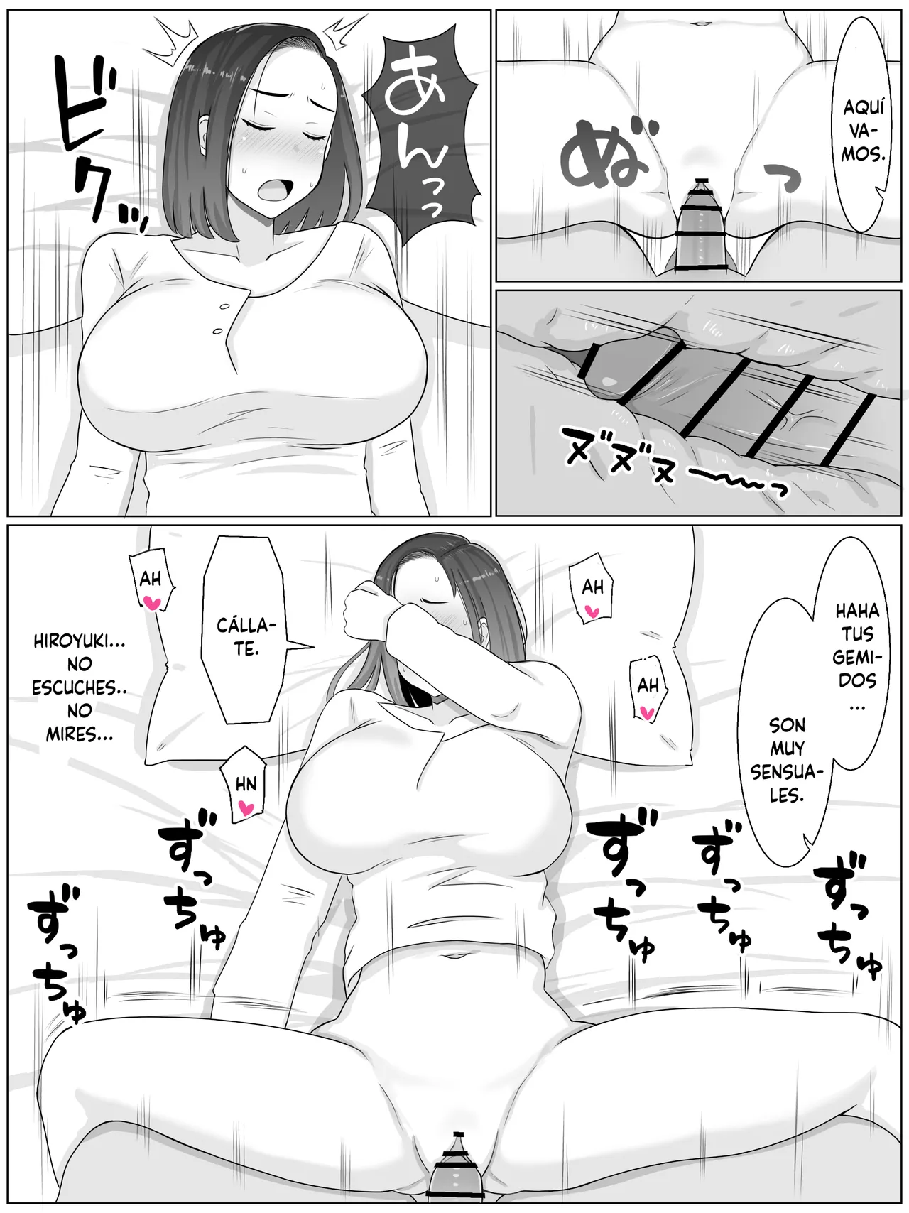 [Saimonke] Hanshoku Haha Okawari: Musuko no Doukyuusei to 2-Ninme no Kodukuri Hajimemashita (Spanish) numero di immagine  11