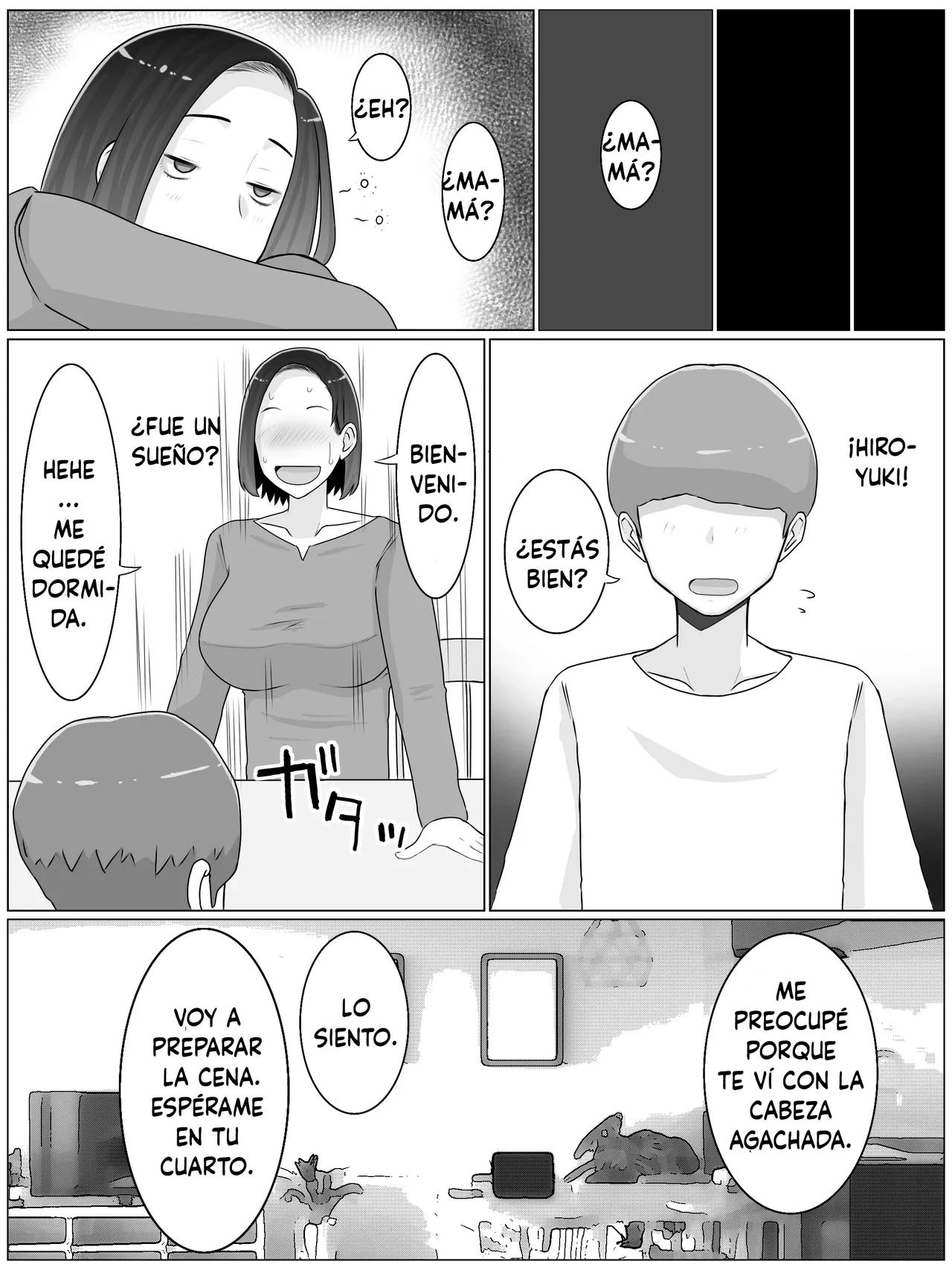 [Saimonke] Hanshoku haha 3 musuko no dōkyūsei to kosupure-ko tsukuri suru koto ni narimashita (Spanish) numero di immagine  53