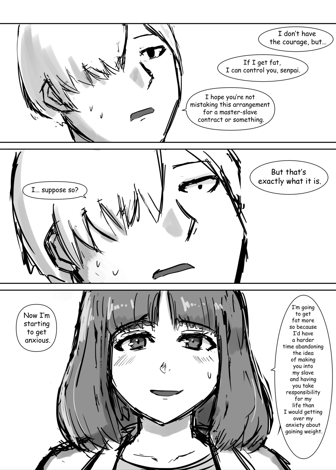 [Huurin Kazaan] Getting fat to force you to take care of me image number 3