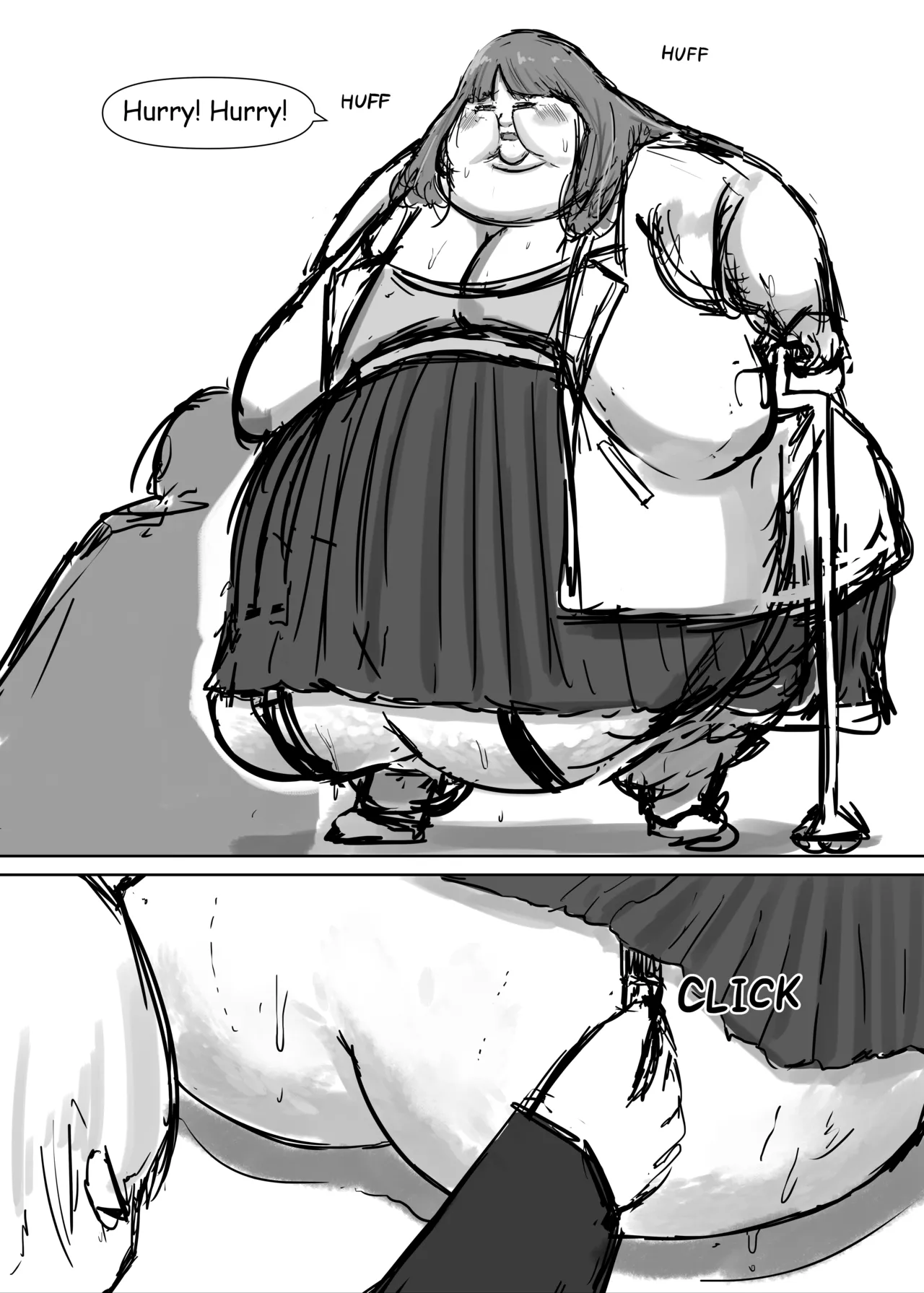 [Huurin Kazaan] Getting fat to force you to take care of me image number 5