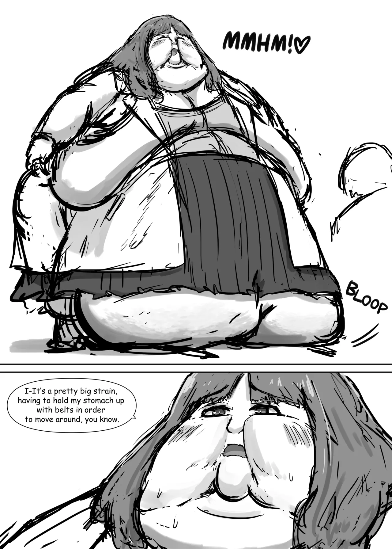 [Huurin Kazaan] Getting fat to force you to take care of me image number 6